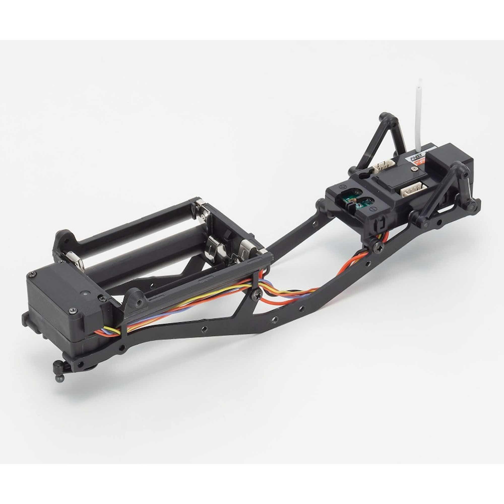 Kyosho 1/28 Land Rover Defender 90 Adventure Mini-Z 4x4 Crawler RTR, Phoenix Orange/Santorini Black