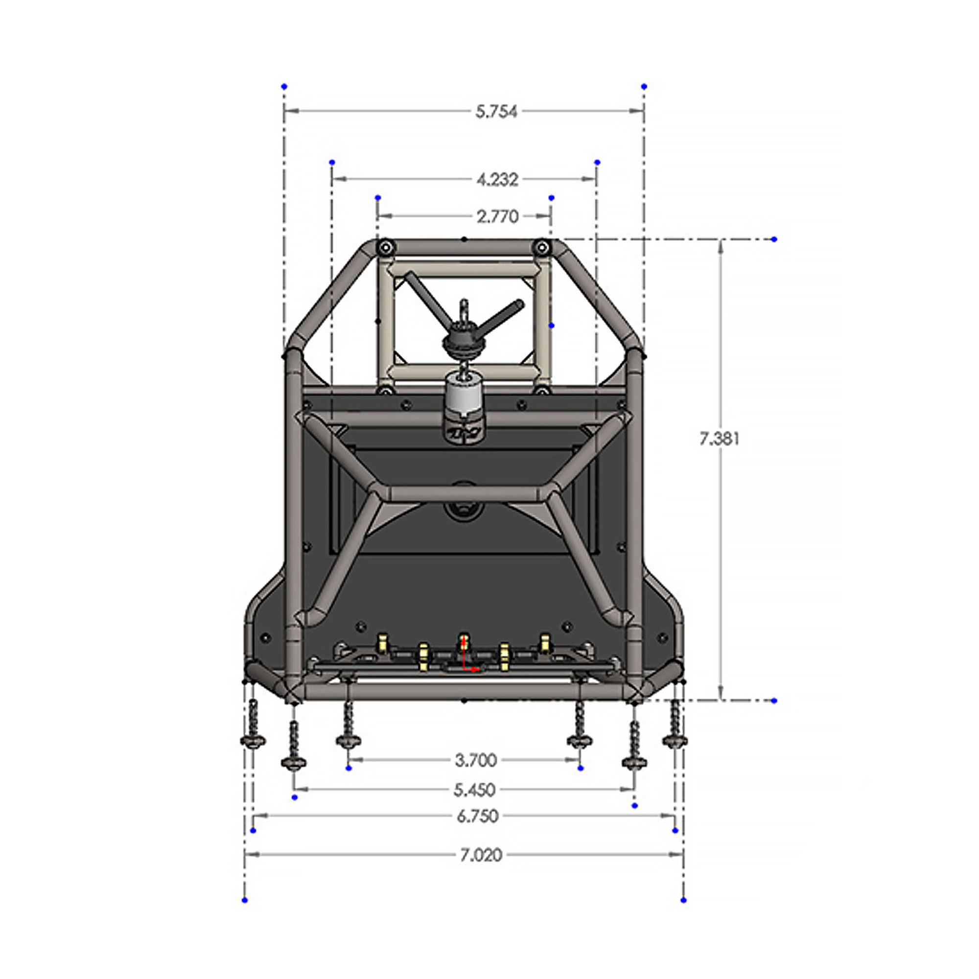Pro-Line Racing 1/10 Back-Half Cage for Pro-Line Cab Only Crawler Bodies