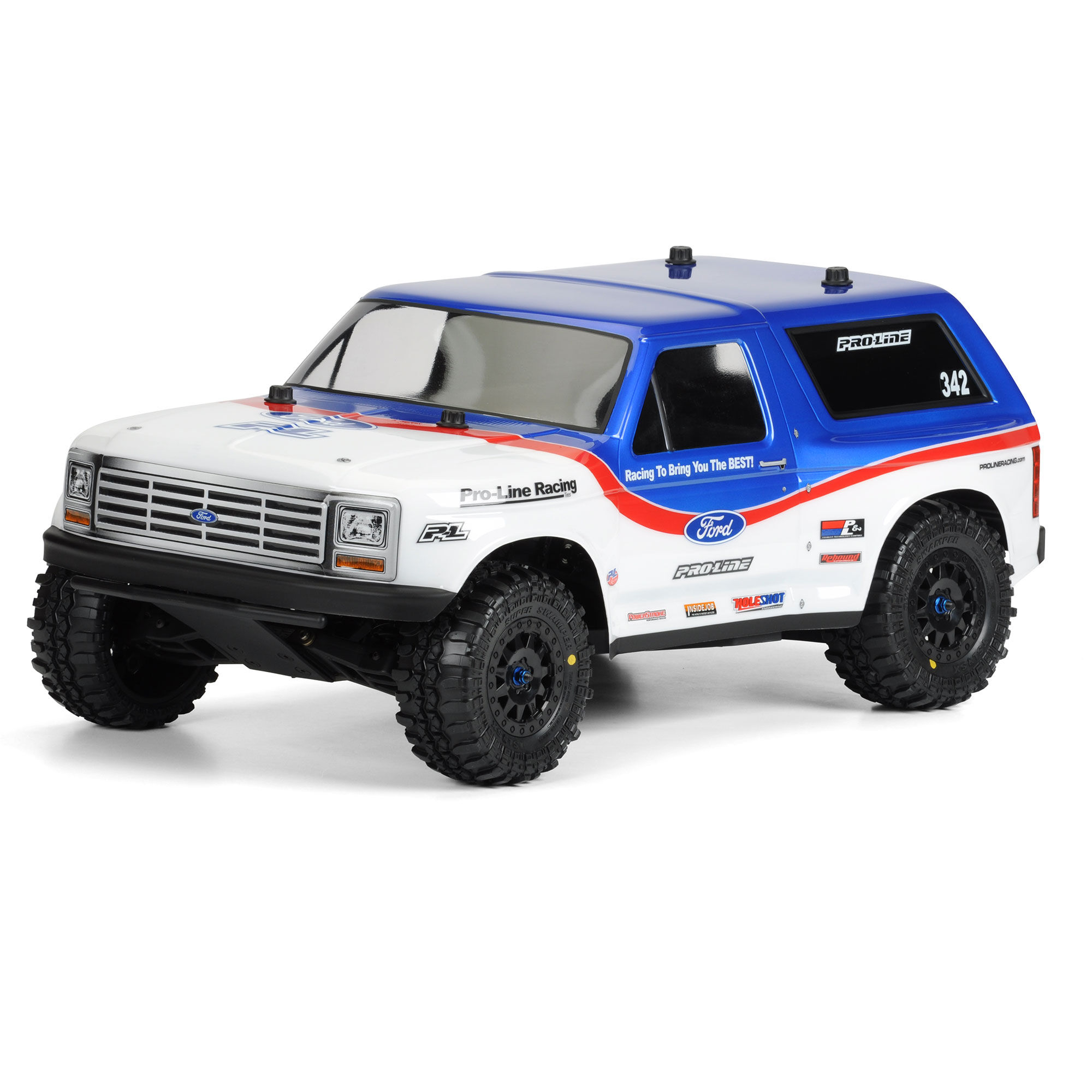 Pro-Line Racing 1/10 1981 Ford Bronco Clear Body: Short Course