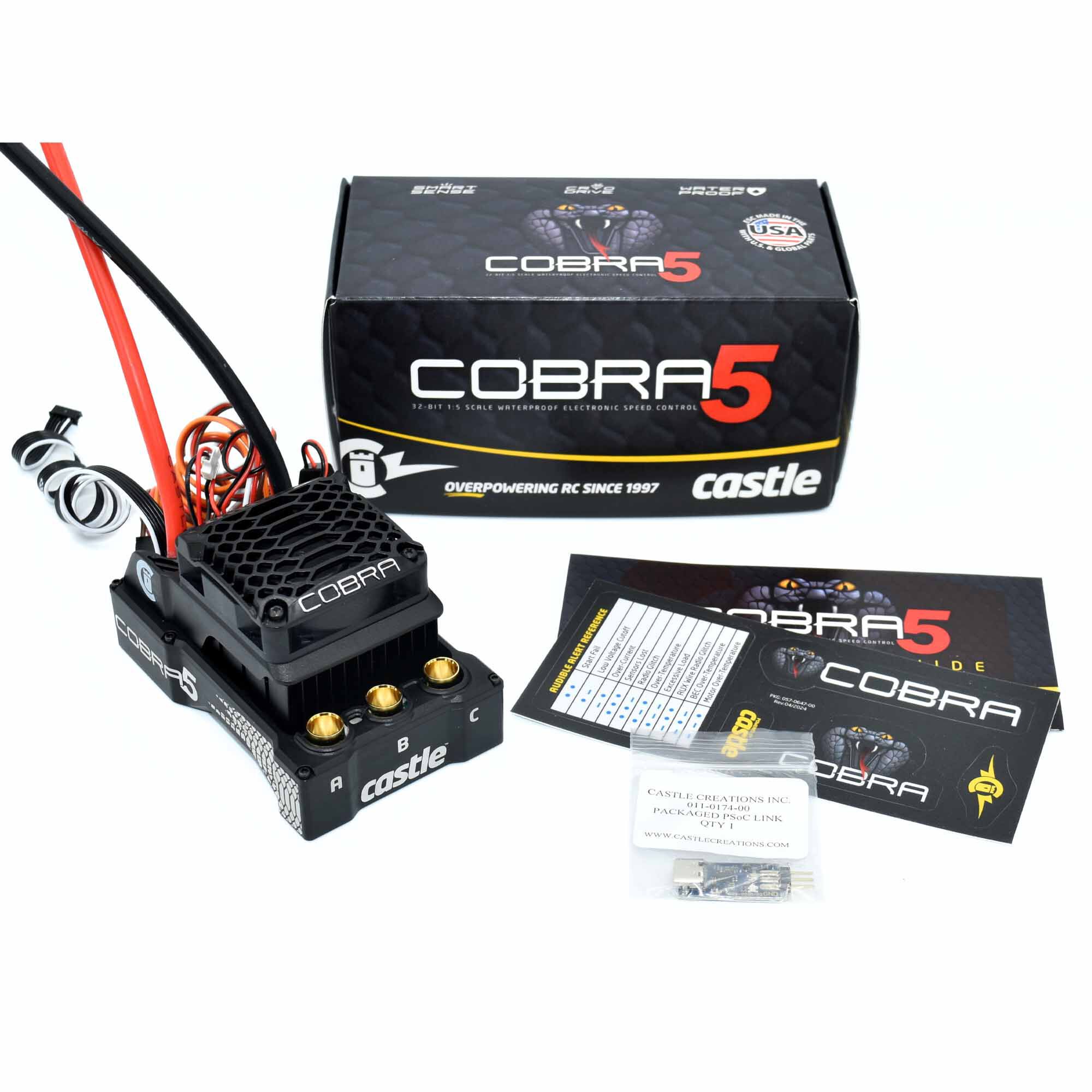 Castle Creations Cobra 5 8S Electronic Speed Control