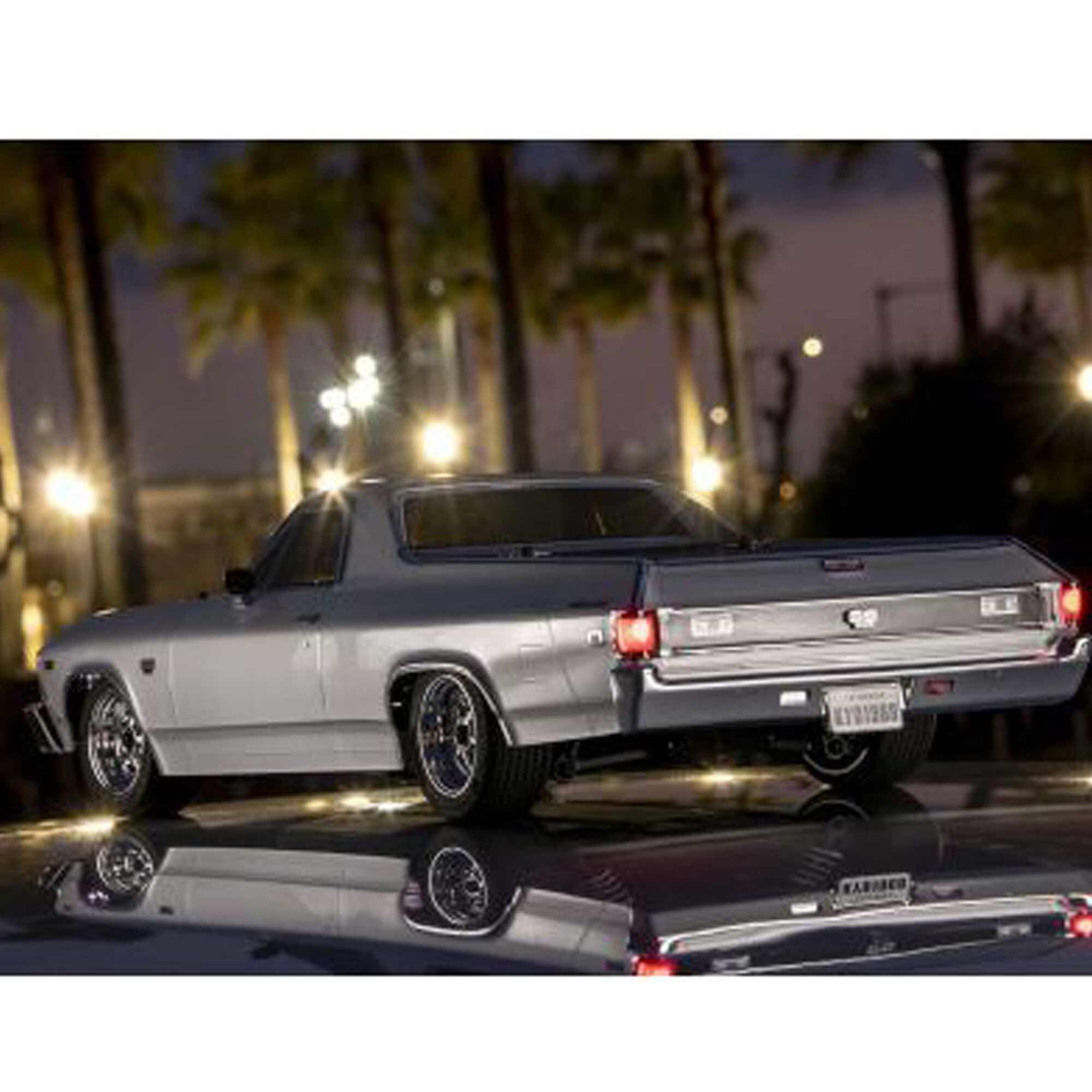 Kyosho 1/10 1969 Chevy El Camino Fazer Mk2 FZ02L Brushed 4x4 On-Road Touring RTR, Cortez Silver