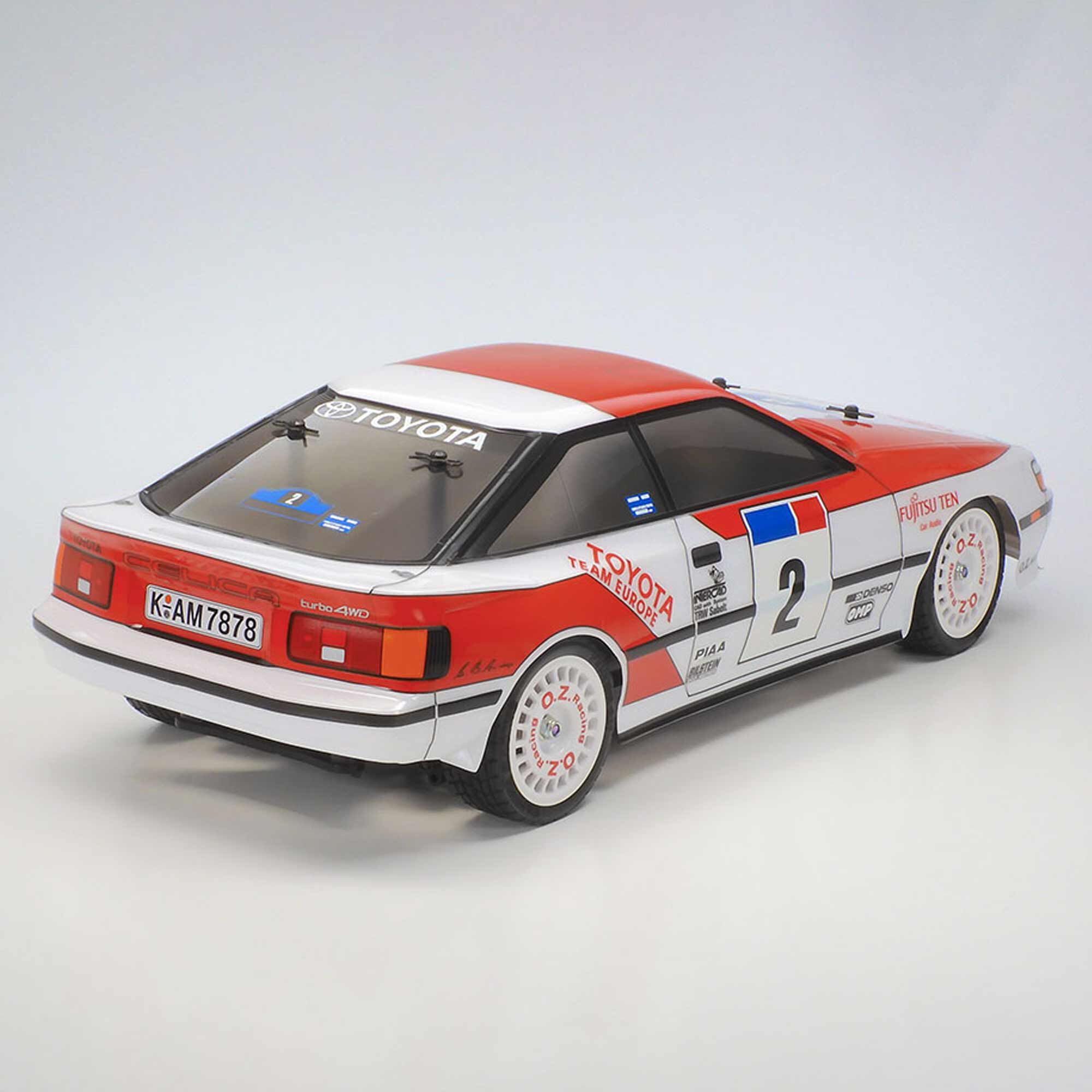 Tamiya 1/10 Toyota Celica GT-Four TT-02 4x4 On-Road Touring Kit, Painted Body