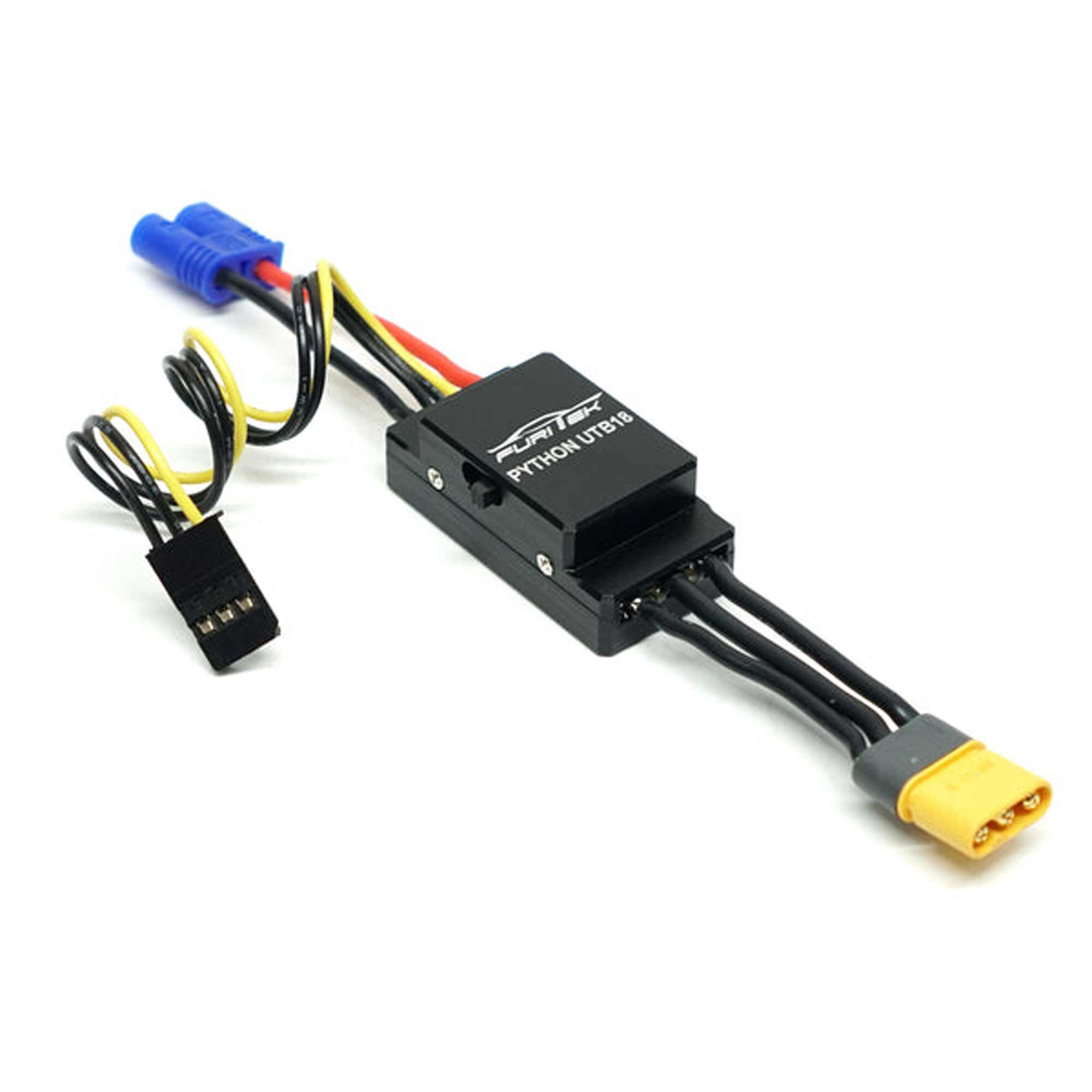 Furitek Python 40A/70A Brushed/Brushless ESC: UTB18 Capra