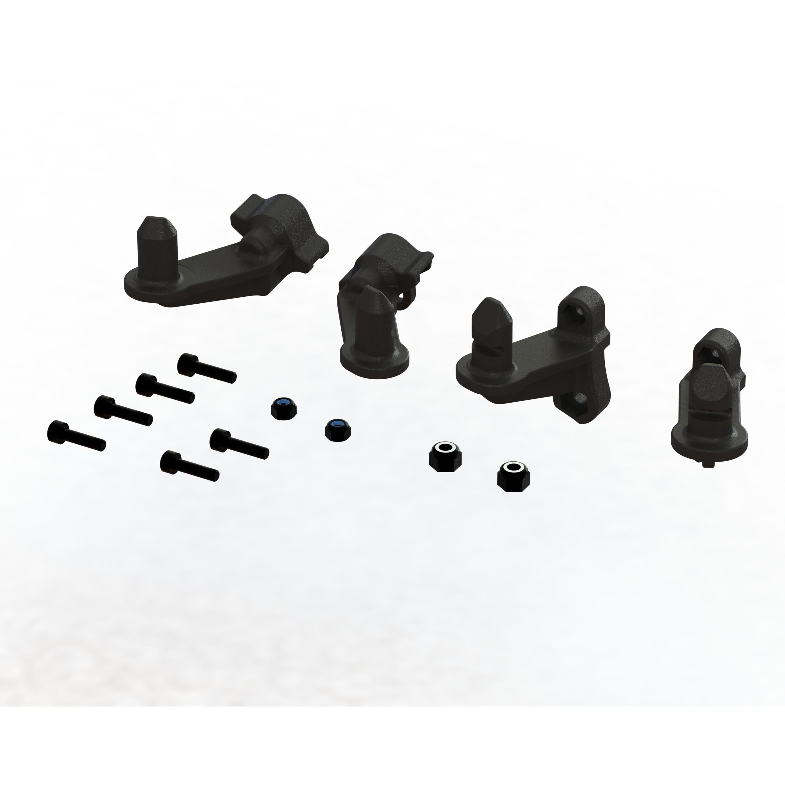 ARRMA Front & Rear Body Post Set