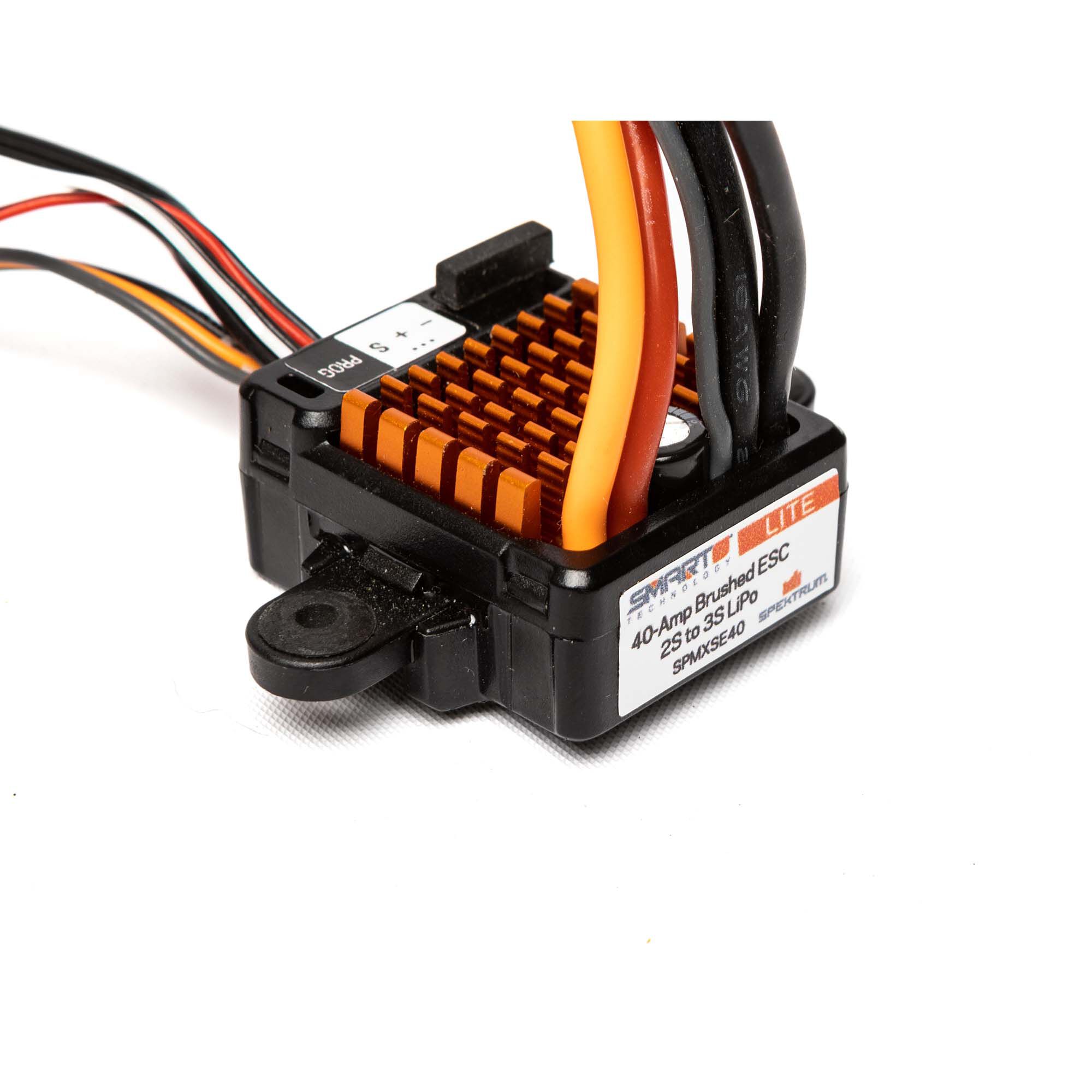 Spektrum Accessories Firma 40A Lite Brushed Smart ESC, 2S-3S: IC3