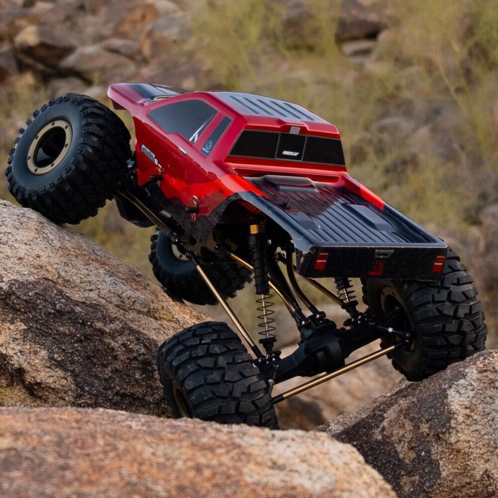 Redcat Racing 1/10 Everest-10 4WD Rock Crawler Brushed RTR, Red/Black