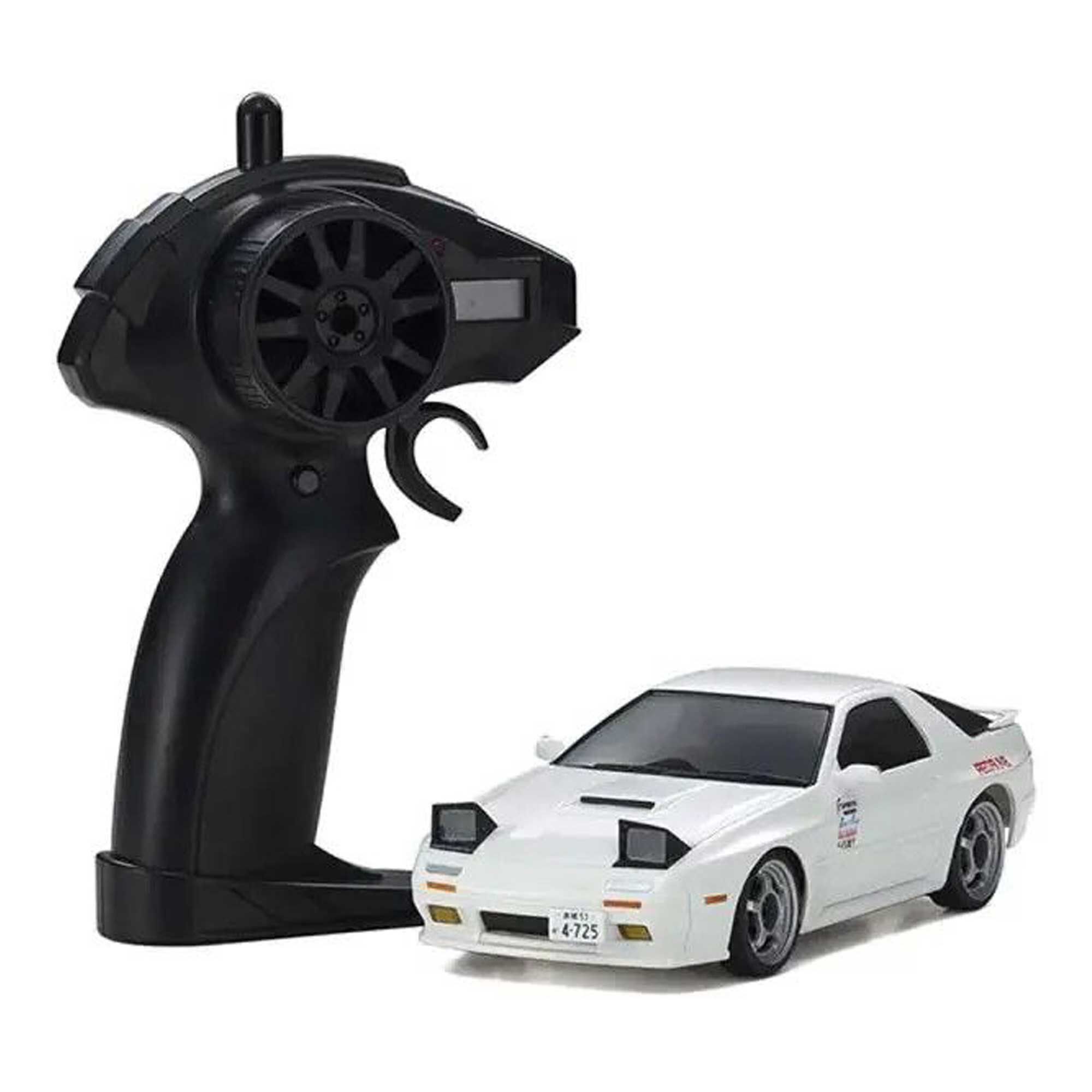 Kyosho 1/28 Initial D Mazda RX-7 FC3S 2WD On-Road First Mini-Z RTR, White