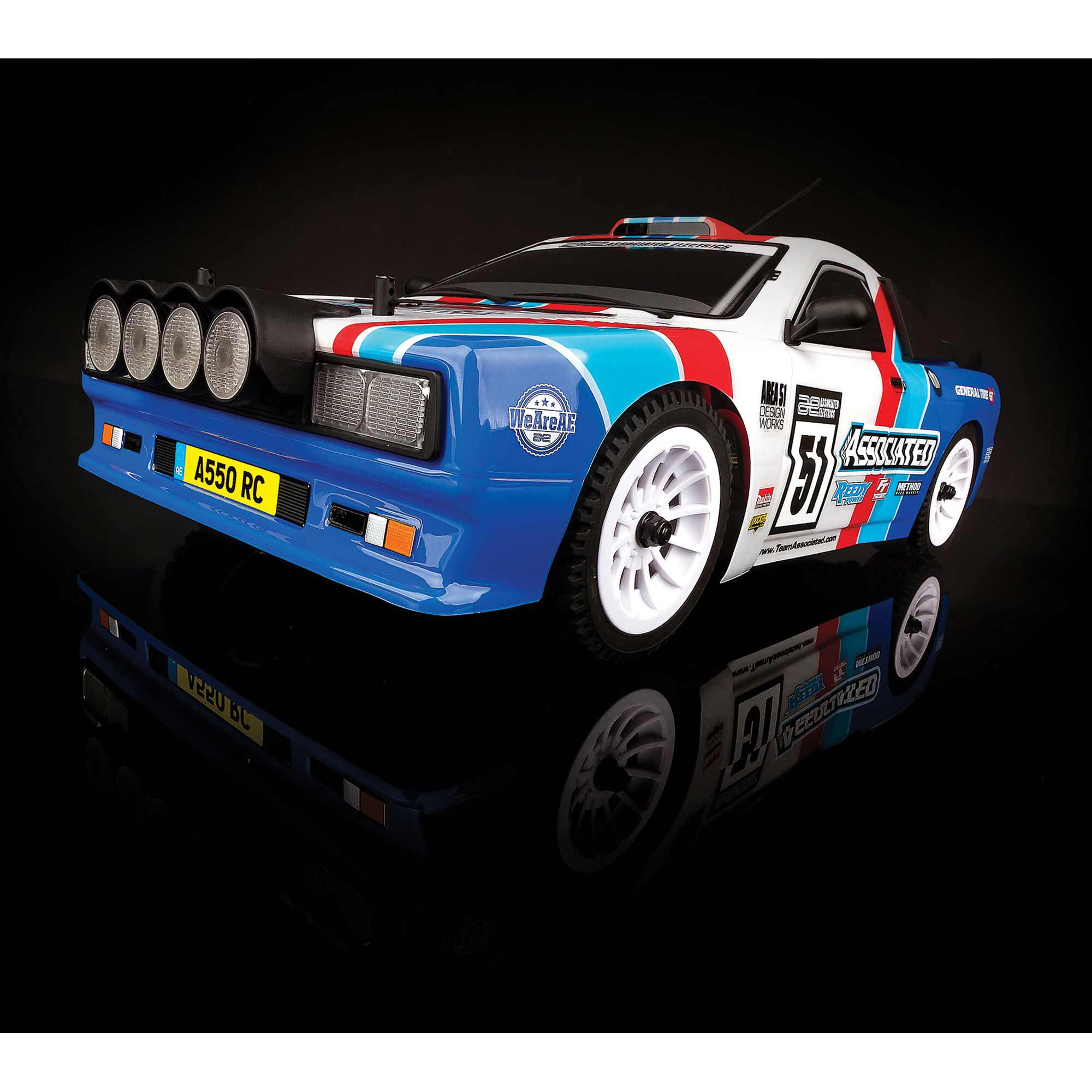 Team Associated 1/10 Apex2 Sport, A550 Rally Car RTR