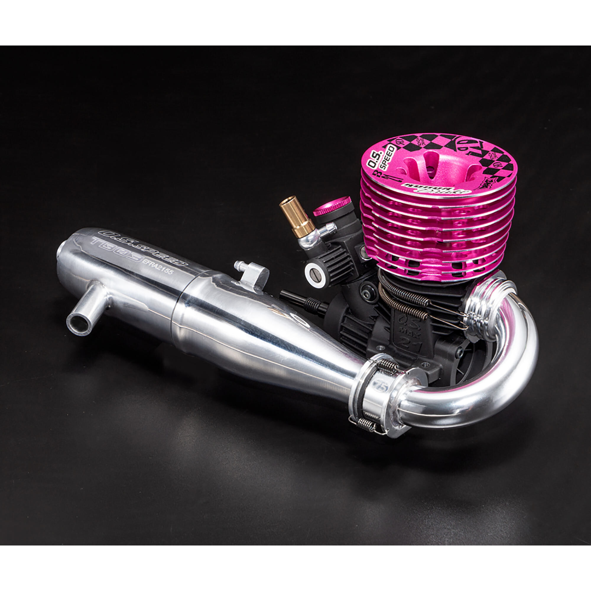 OS Engines O.S. Speed B21 Ronda Drake Pink Edition Pipe Combo