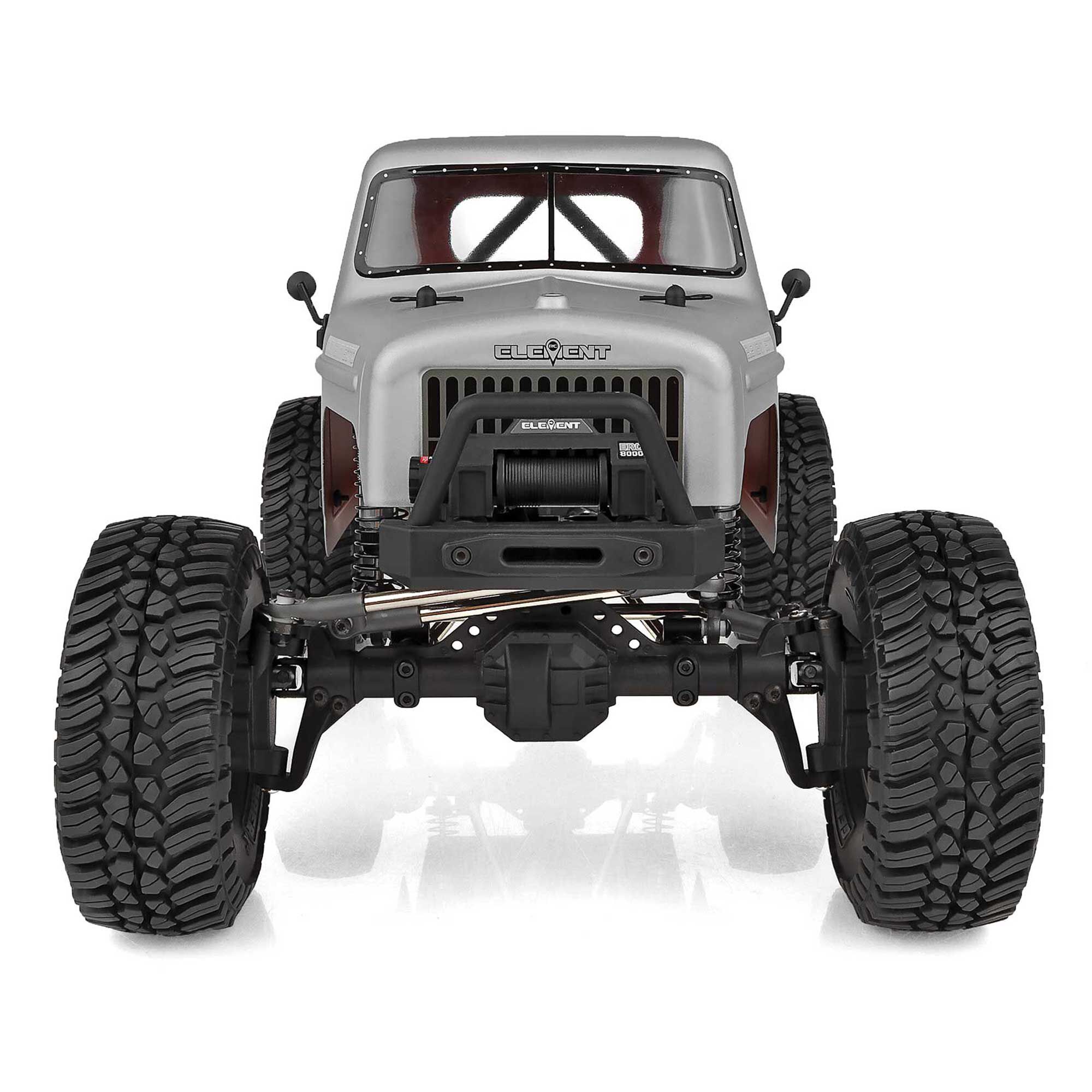 Team Associated 1/10 Enduro Ecto 4x4 Trail Truck RTR, Portal Axles, Gray, LiPo Combo