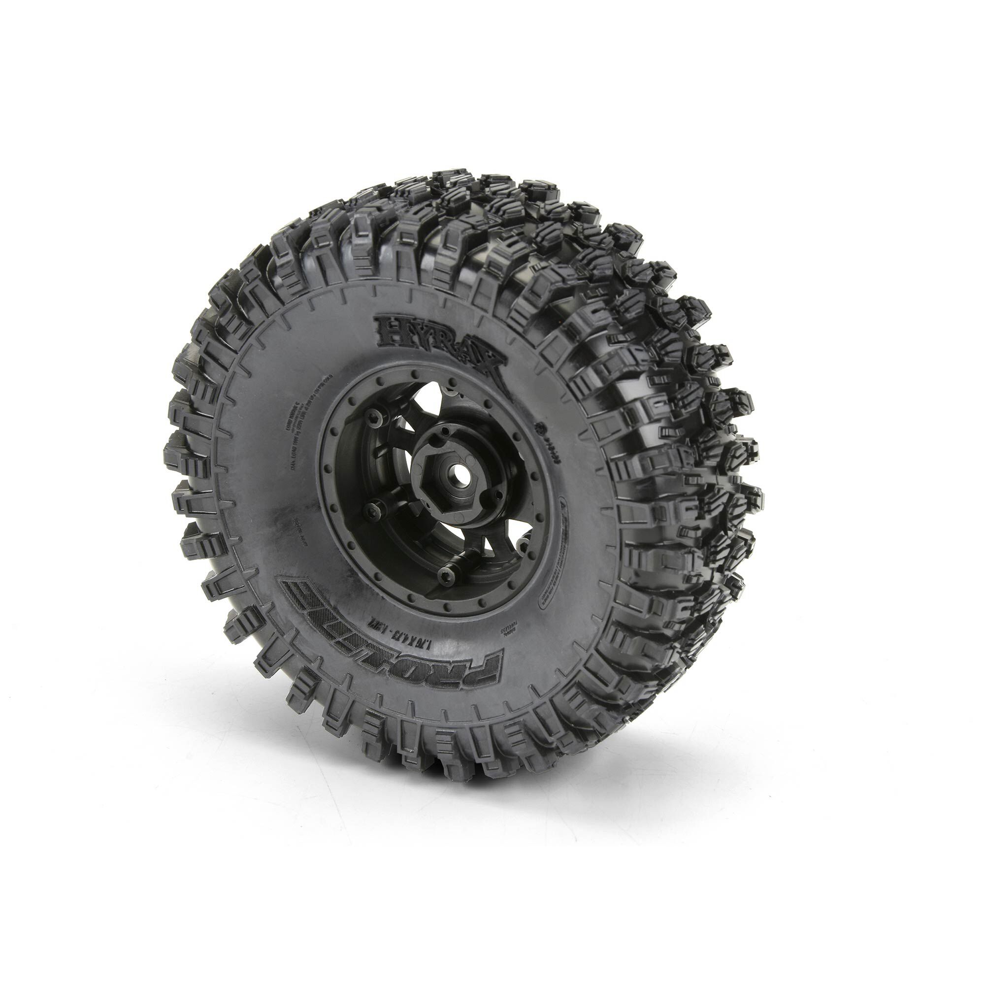 Pro-Line Racing 1/10 Hyrax G8 F/R 1.9" Crawler Tires Mounted 12mm Black Impulse (2)