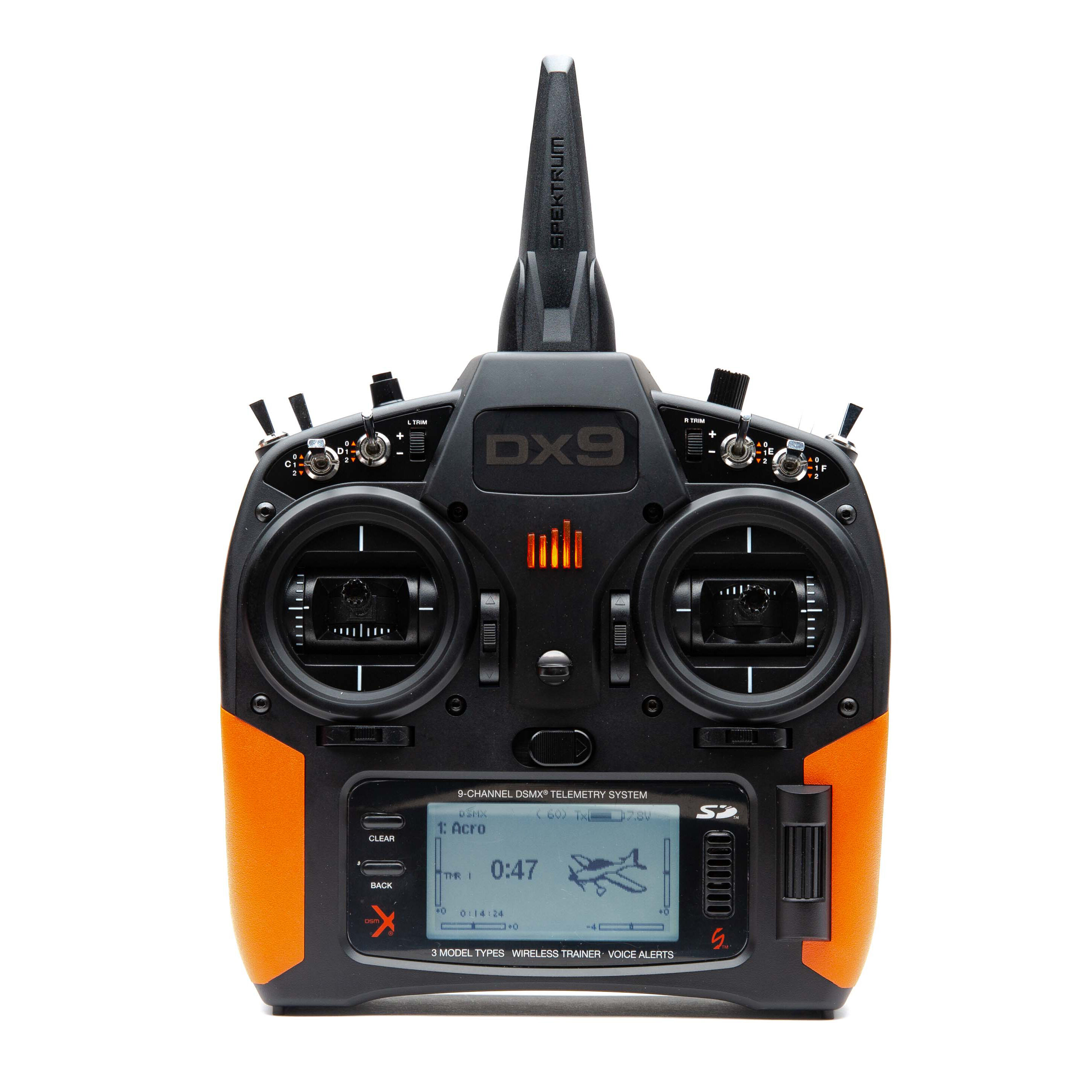 Spektrum Orange Grip Set with Tape: DX9