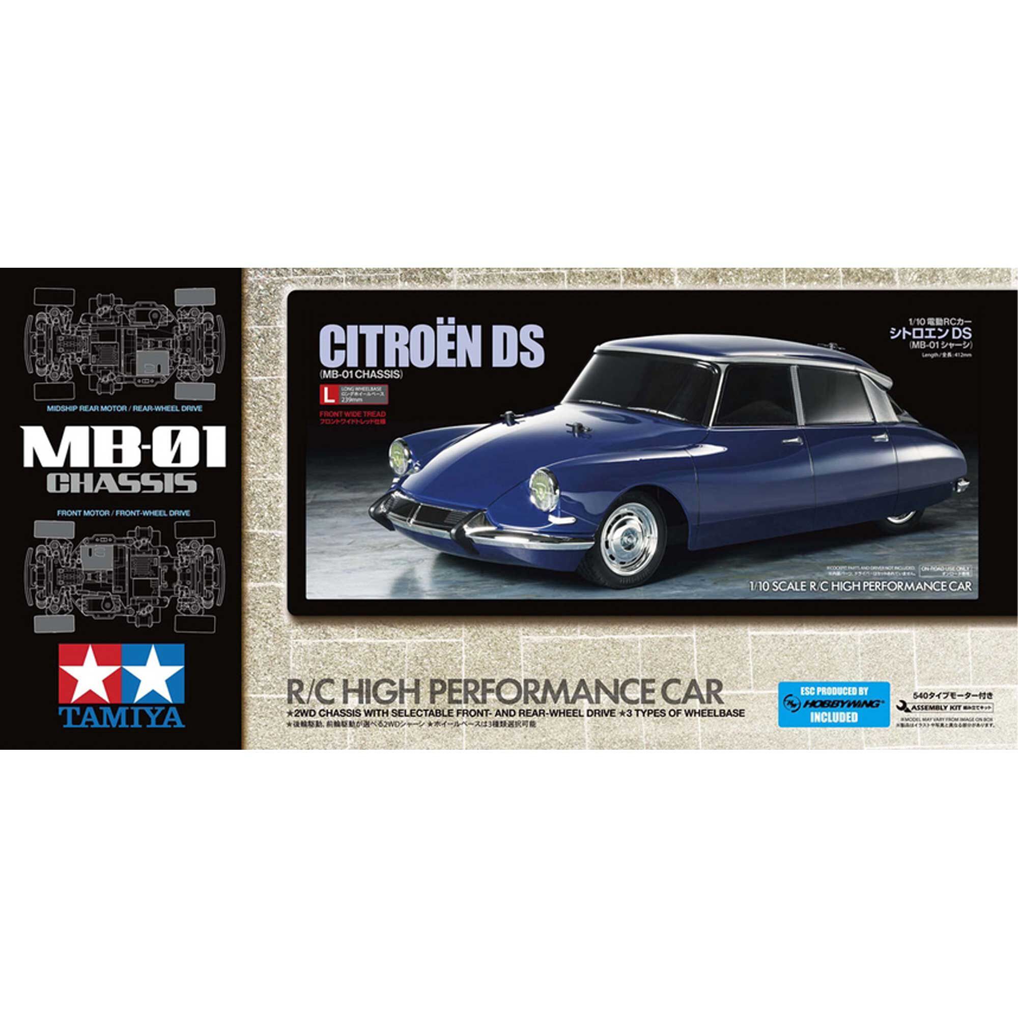 Tamiya 1/10 R/C Citroen DS (MB-01)