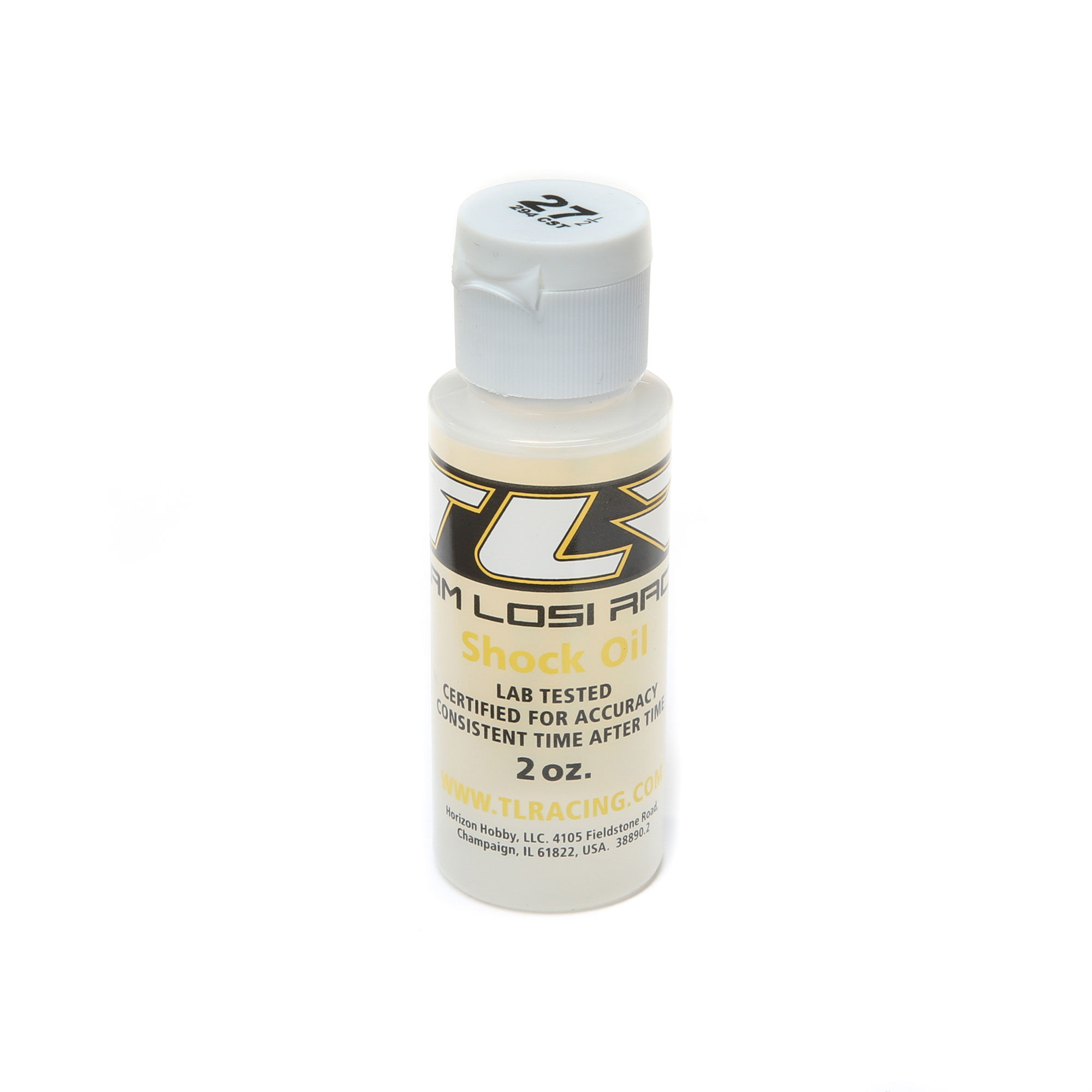 Team Losi Racing Silicone Shock Oil, 27.5WT, 294CST, 2oz