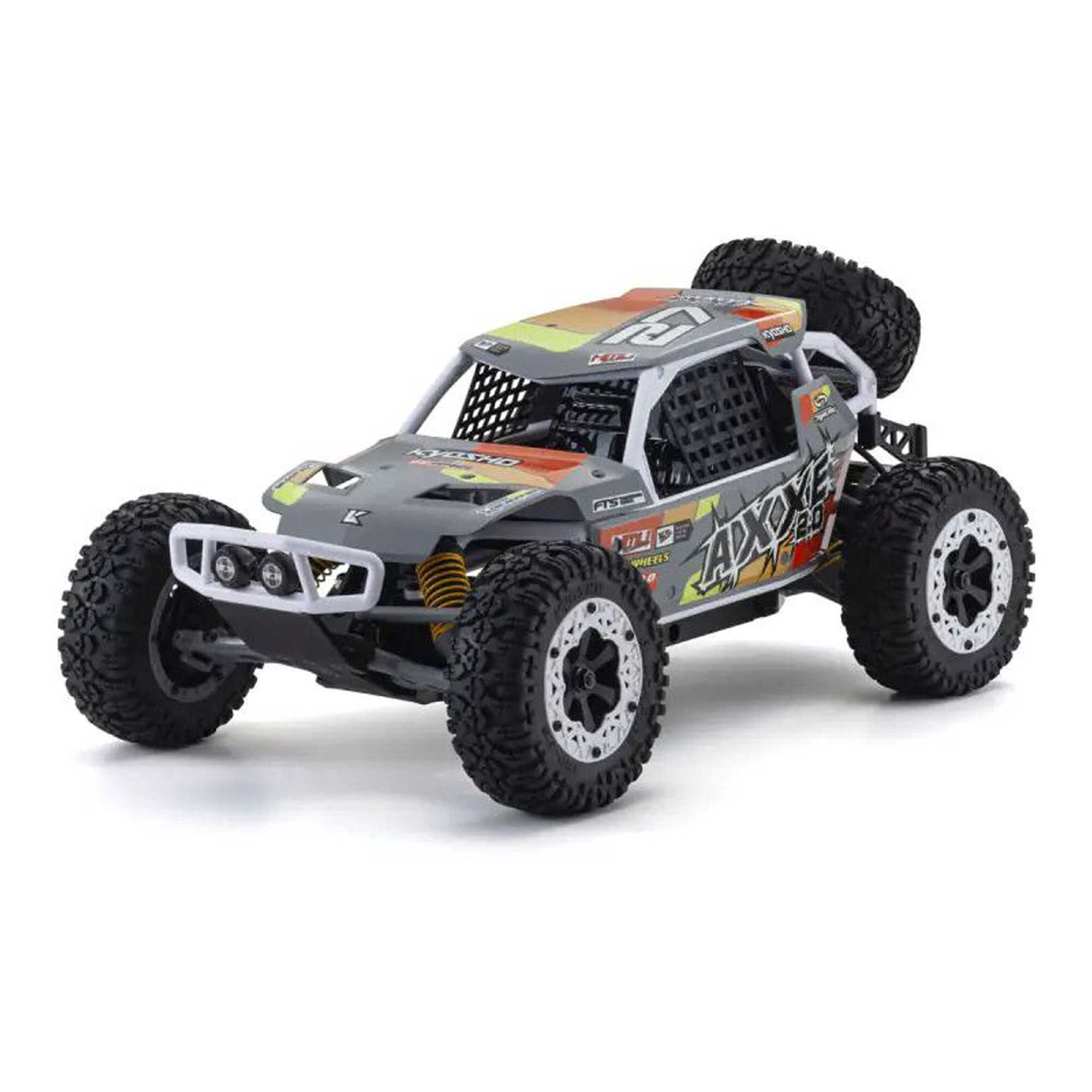 Kyosho 1/10 Axxe 2.0 2WD Off-Road Buggy RTR, Orange