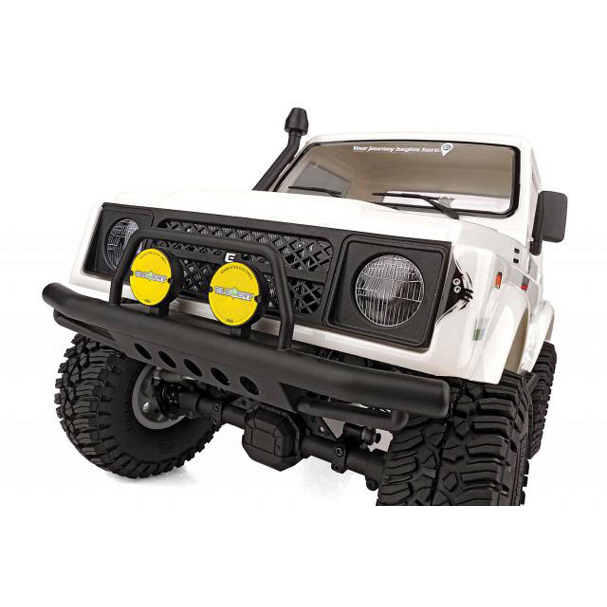 Team Associated 1/10 Enduro Bushido Brushed Trail Truck RTR, White