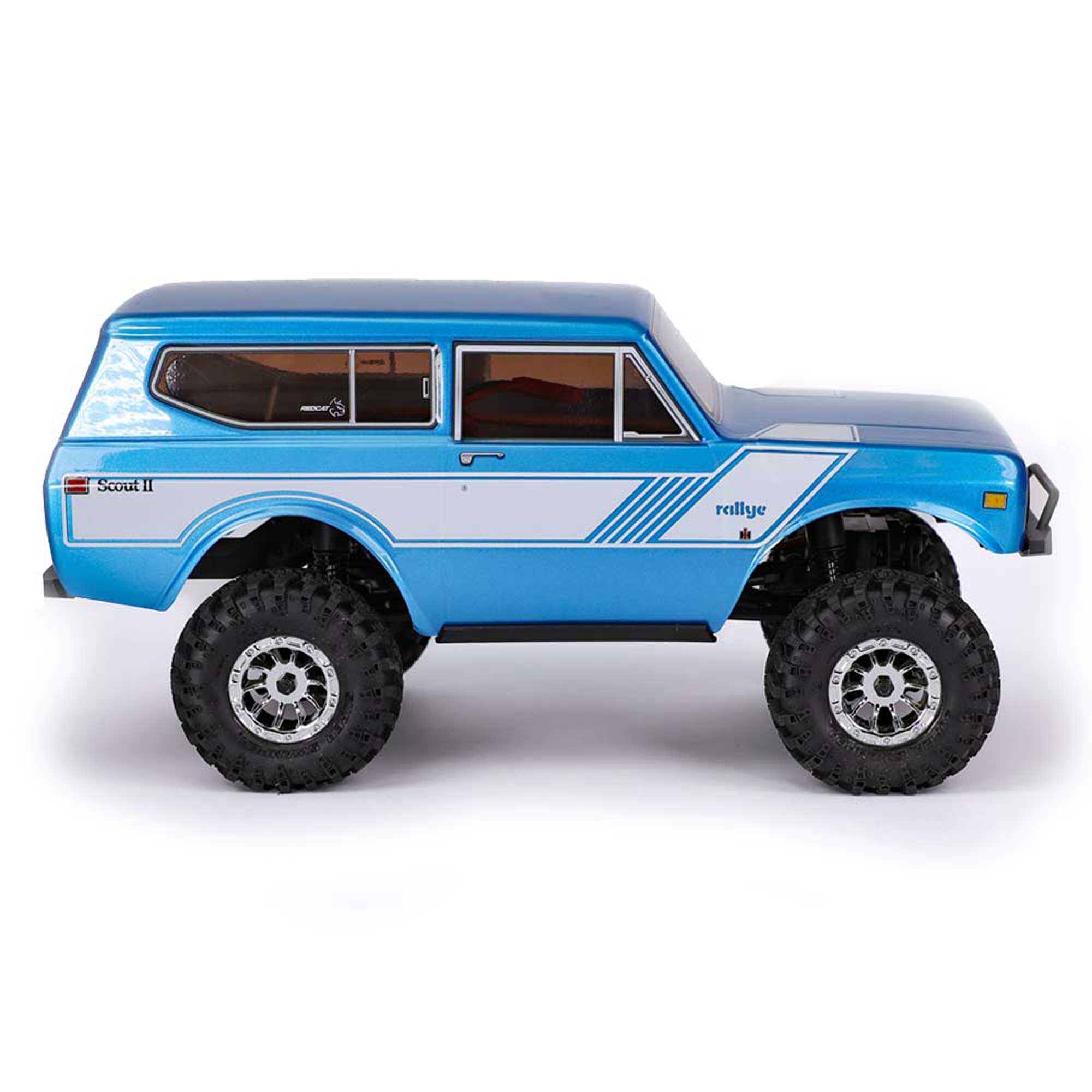 Redcat Racing 1/18 Ascent-18 International Scout II 4x4 Rock Crawler RTR, Blue