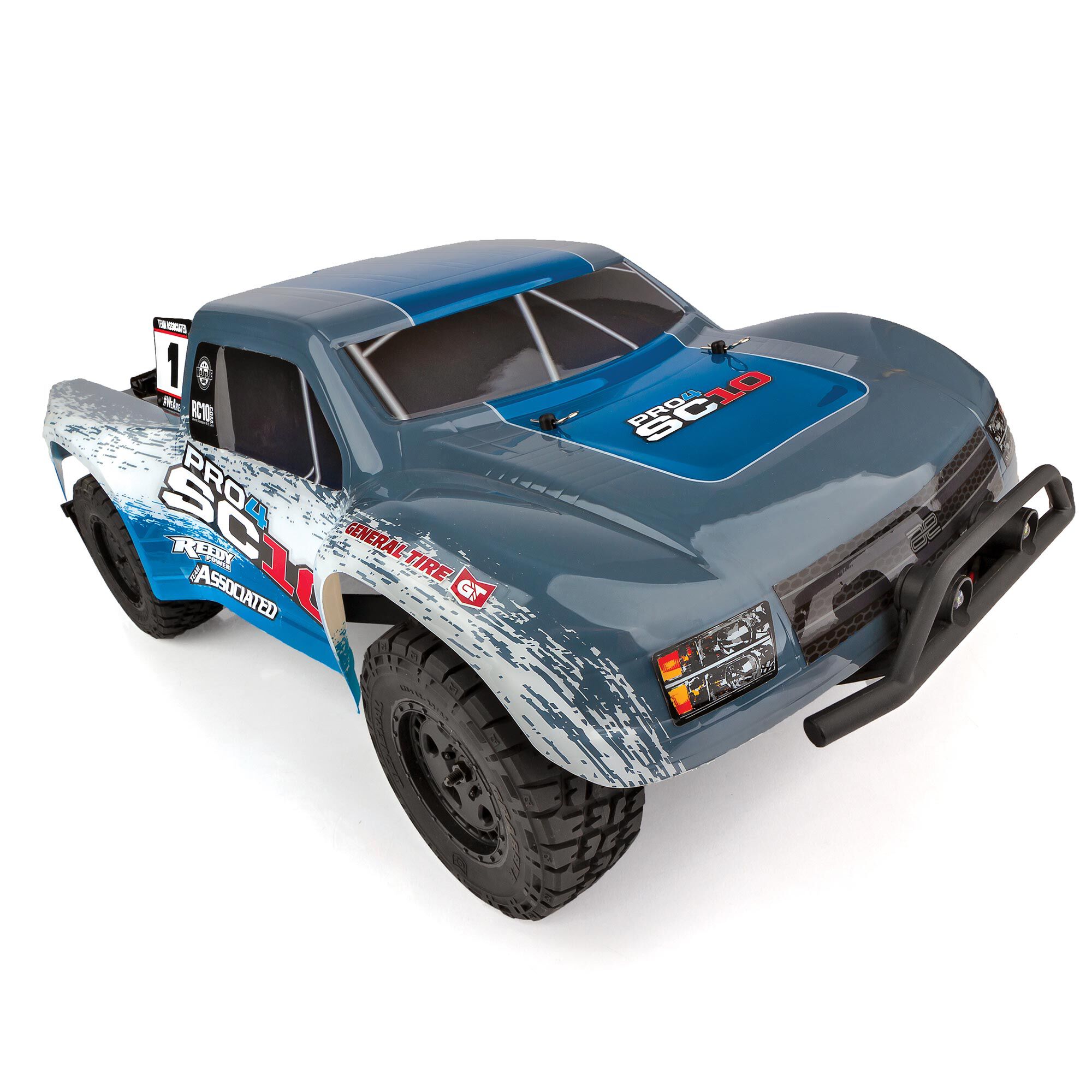 Team Associated 1/10 Pro4 SC10 RTR, 3S LiPo Combo