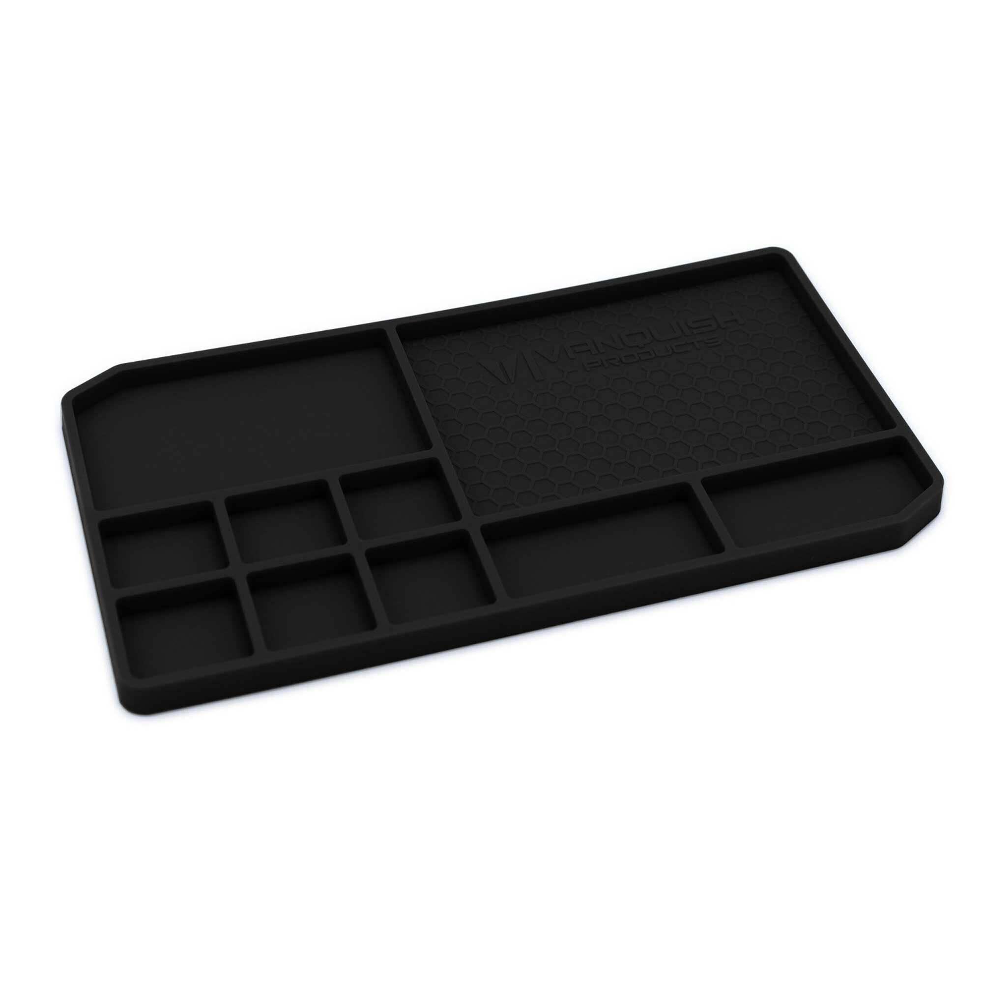 Vanquish Products Rubber Parts Tray - Black