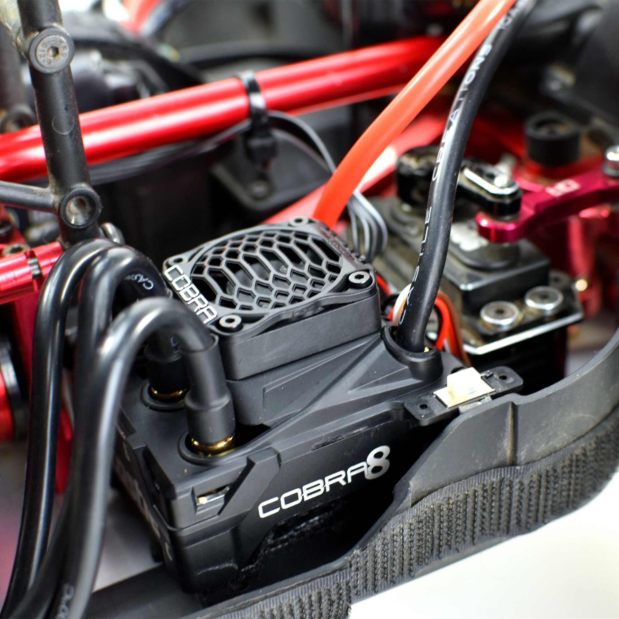 Castle Creations COBRA 8 25.2V ESC with 1515-2200KV V2 Sensored Motor Combo
