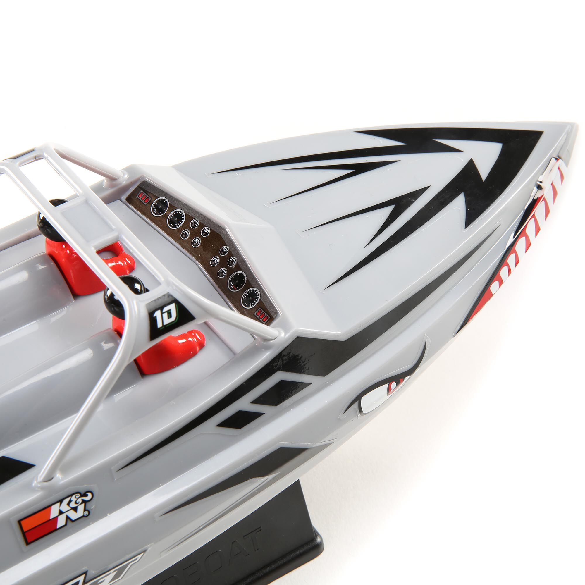 Pro Boat Sprintjet 9" Self-Righting Deep-V Jet Boat Brushed RTR, Silver