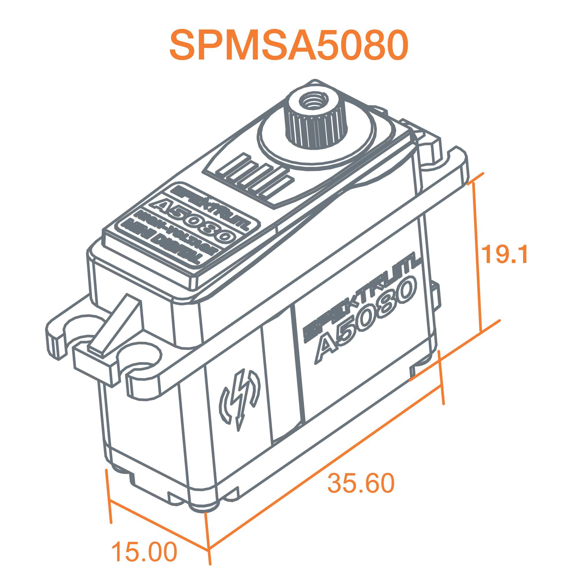 Spektrum A5080 MT/HS Mini Digital HV Servo