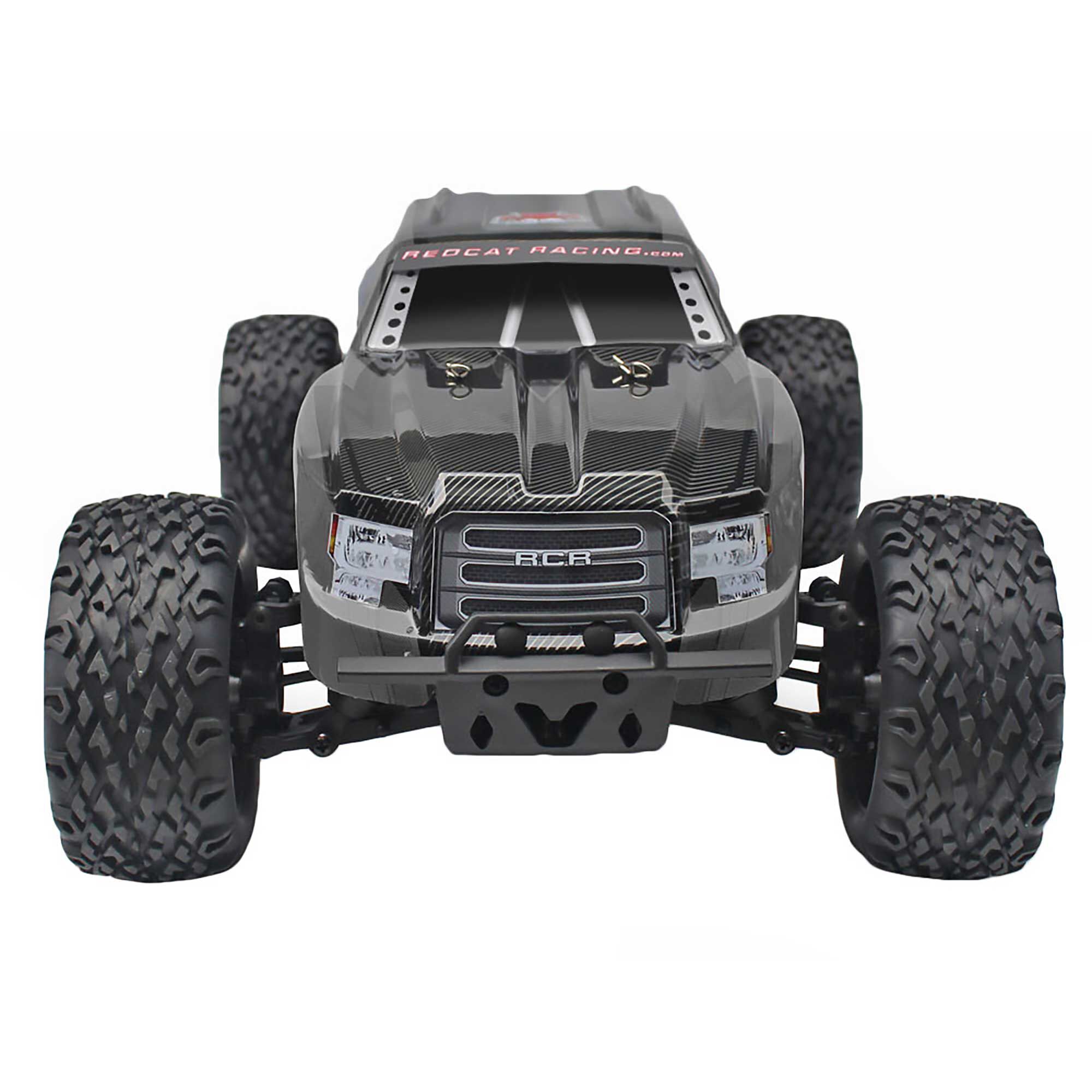 Redcat Racing 1/10 Blackout XTE 4WD Monster SUV Brushed RTR, Silver