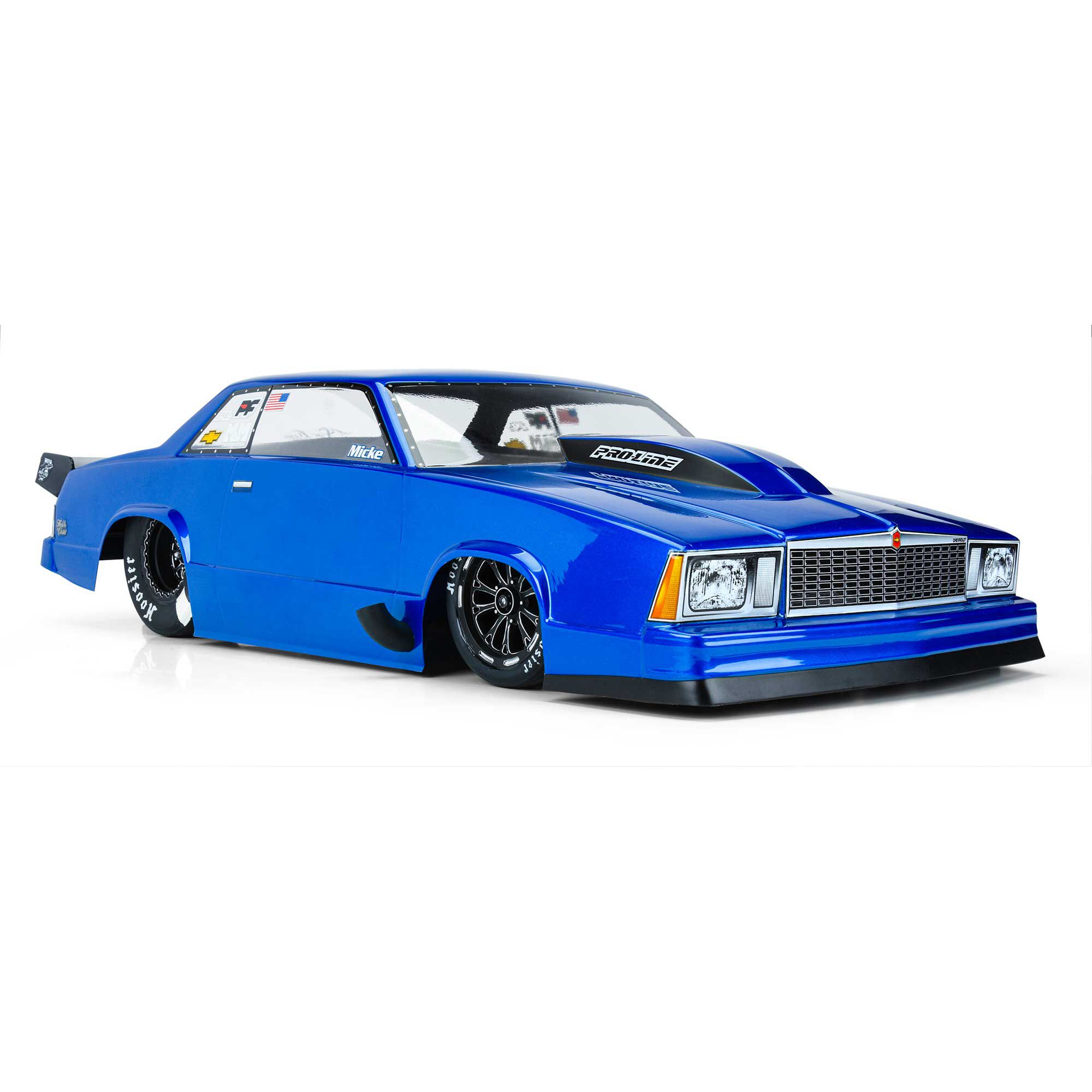 Pro-Line Racing 1/10 1978 Chevrolet Malibu Clear Body: Drag Car