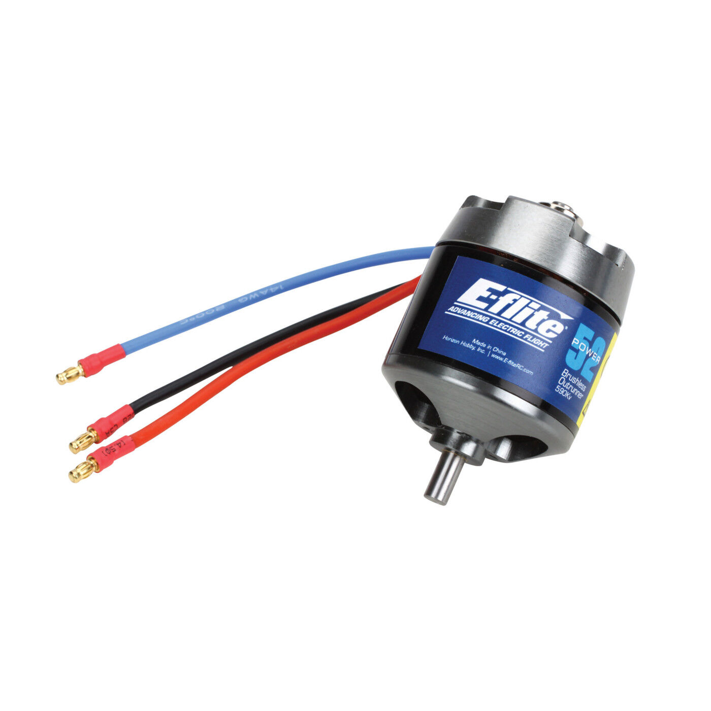E-flite Power 52 Brushless Outrunner Motor, 590Kv, 4mm Bullet