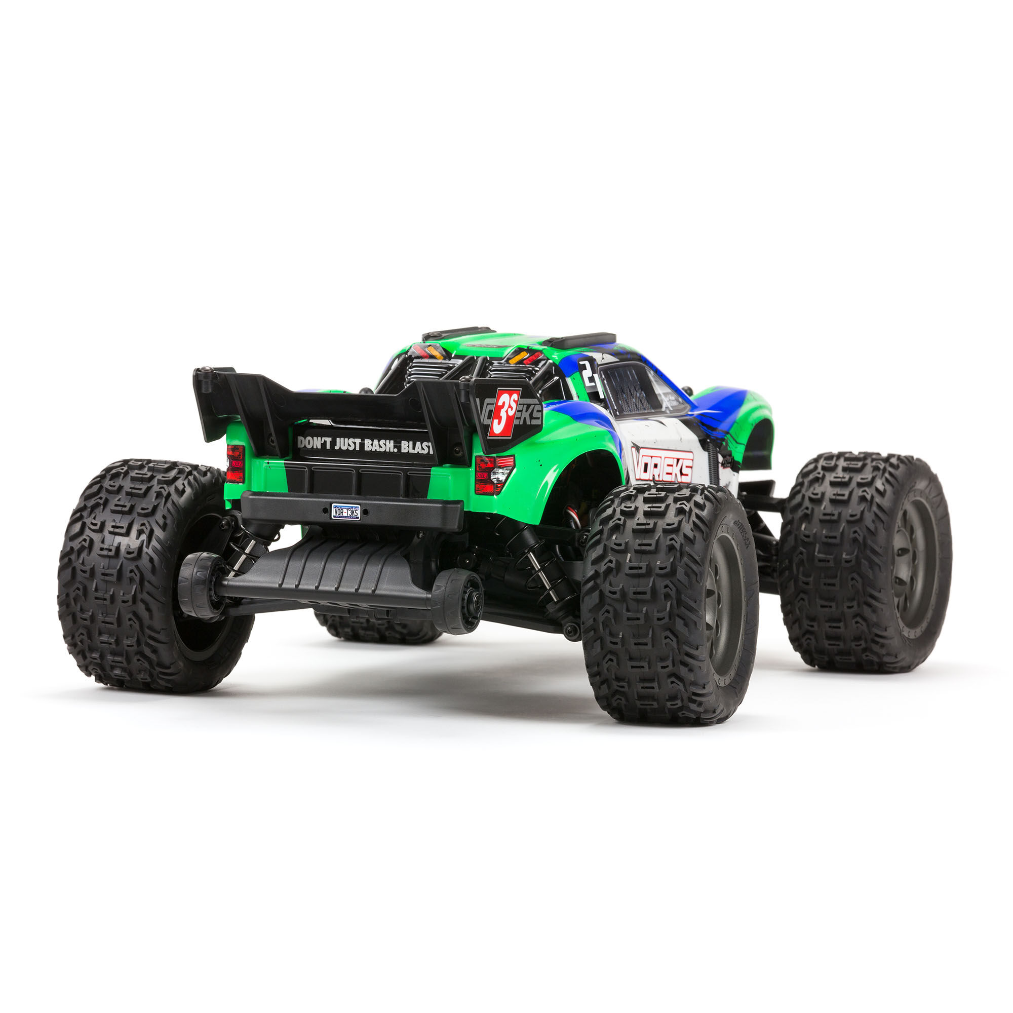 ARRMA 1/10 VORTEKS 3S 4X4 RTR Brushless Stadium Truck, Green