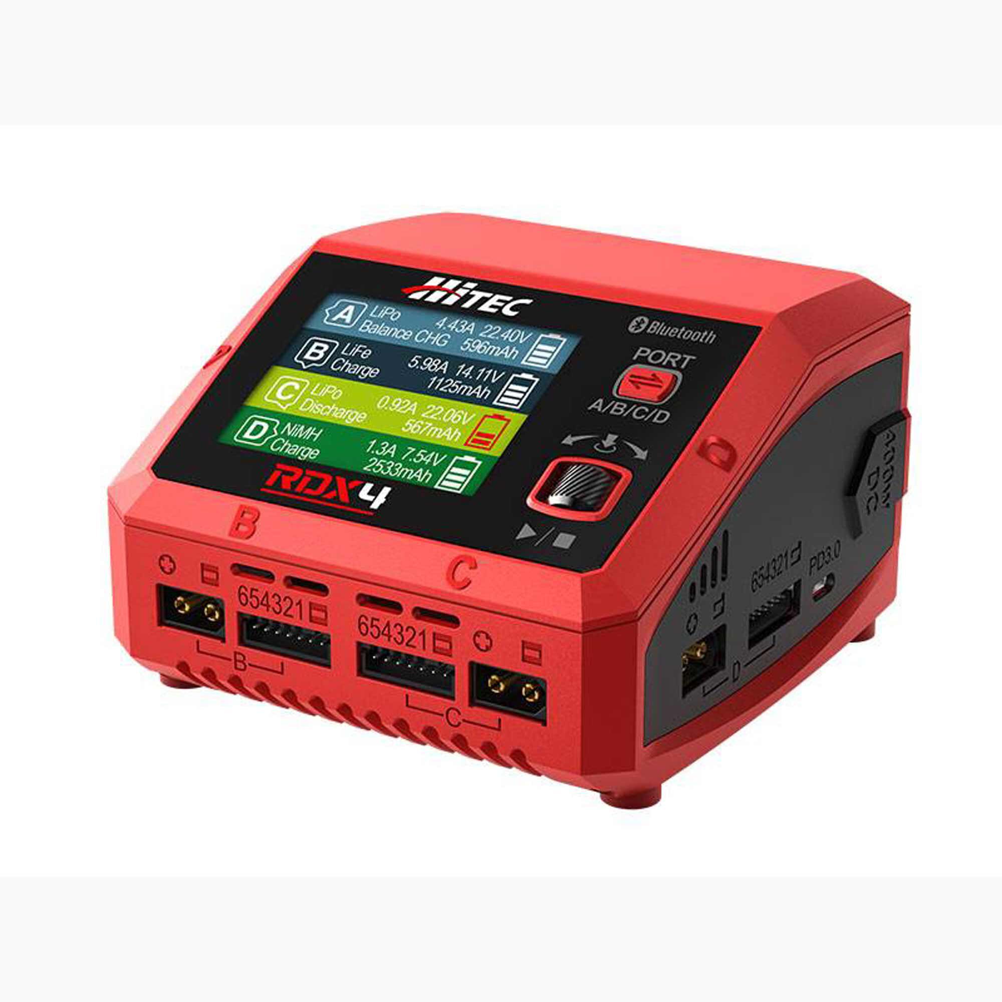 Hitec RCD Inc. RDX4 AC/DC Multi-Function Smart Charger