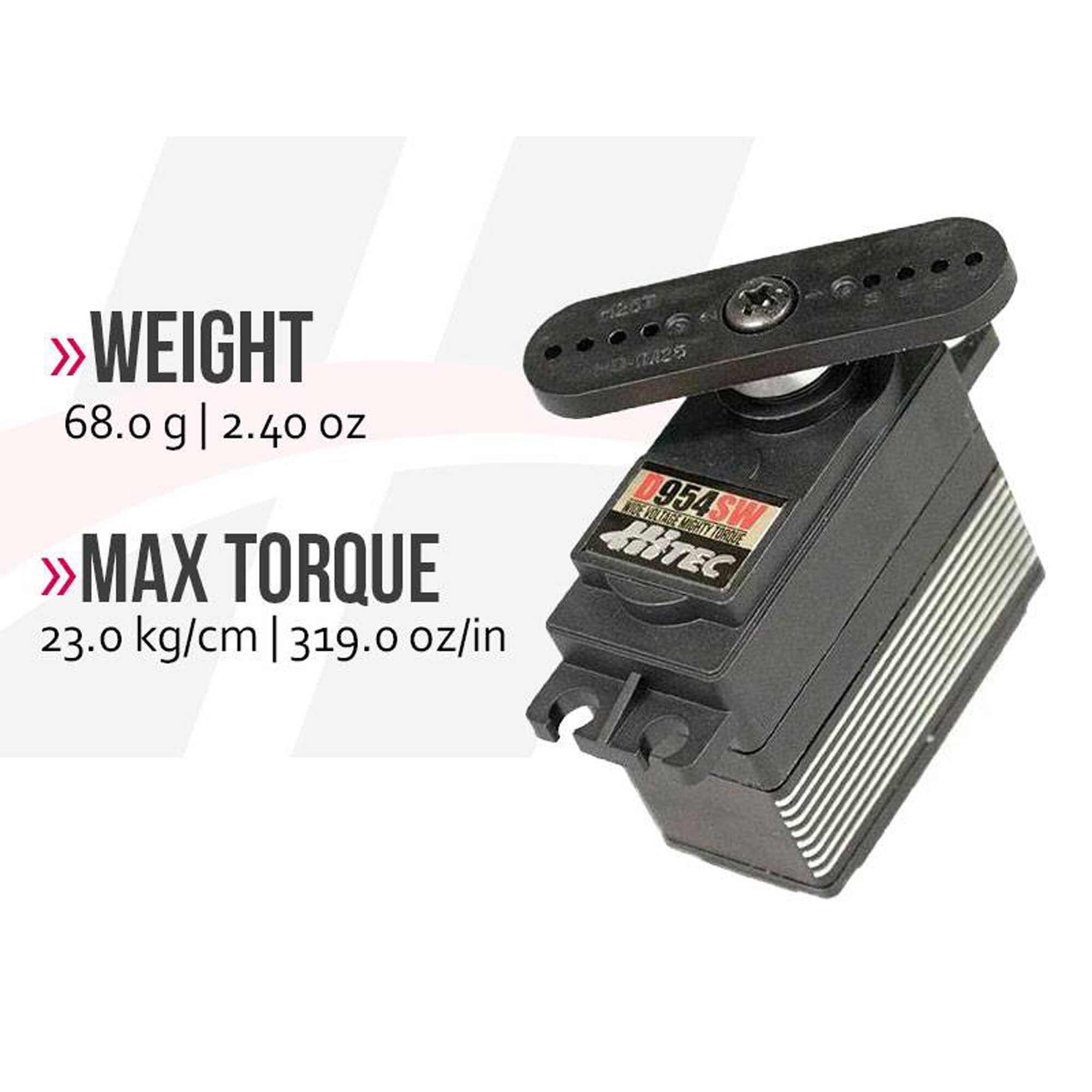 Hitec RCD Inc. D954SW Standard Digital High Torque Steel Gear Servo