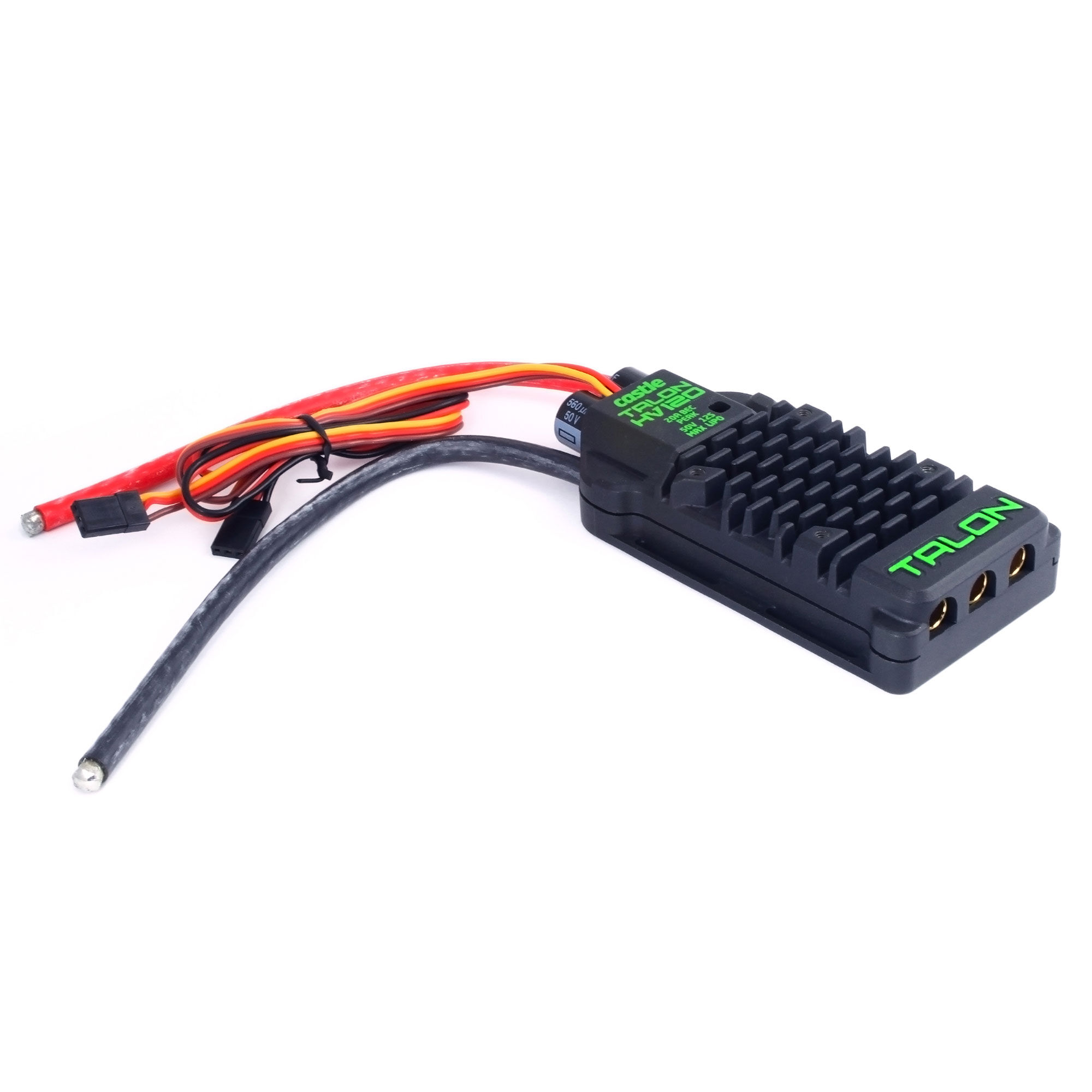 Castle Creations Talon 120HV ESC 120-Amp, 12S Max Heavy Duty BEC