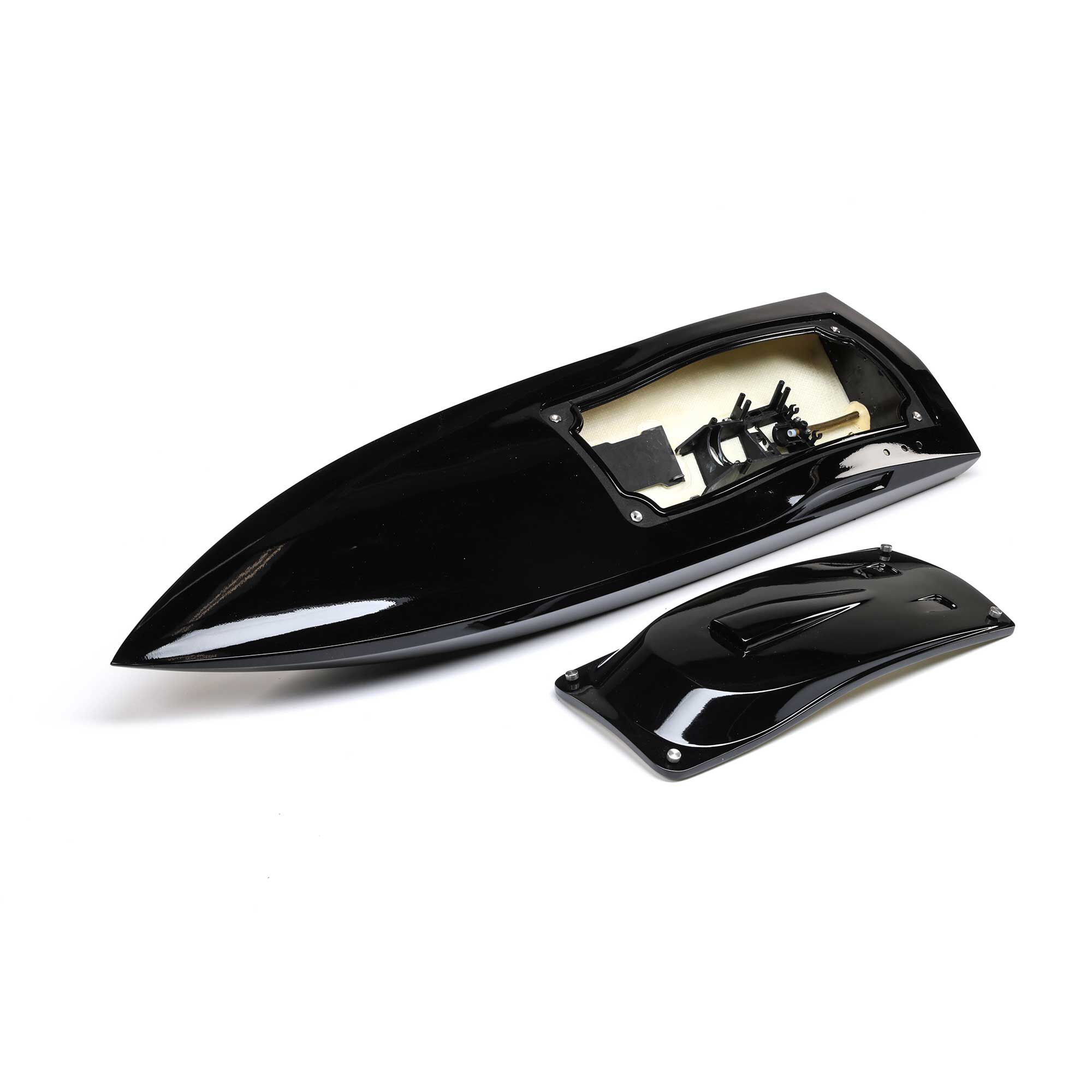 Pro Boat Hull and Canopy Set, Black: Impulse 32