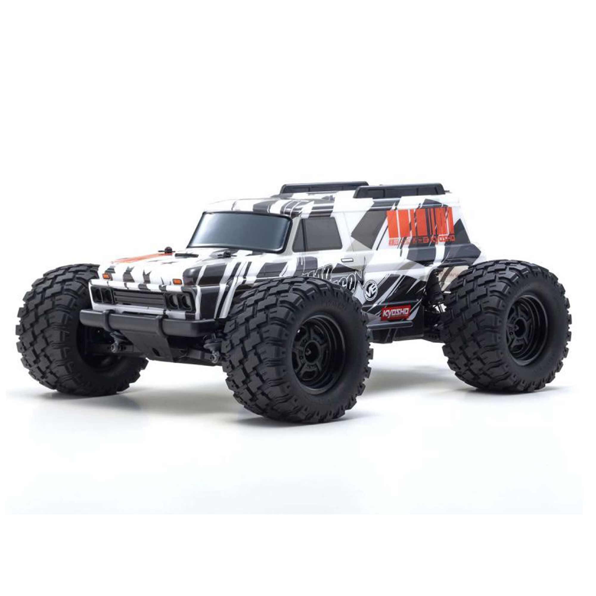 Kyosho 1/10 Mad Wagon VE KB10 4x4 3S Brushless Monster Truck RTR, Black