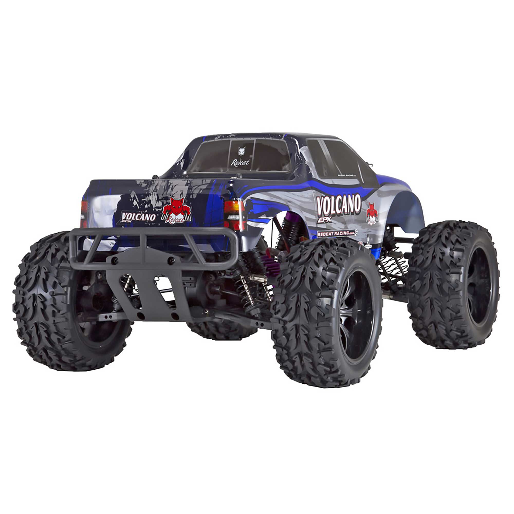 Redcat Racing 1/10 Volcano EPX 4WD Monster Truck Brushed RTR, Blue
