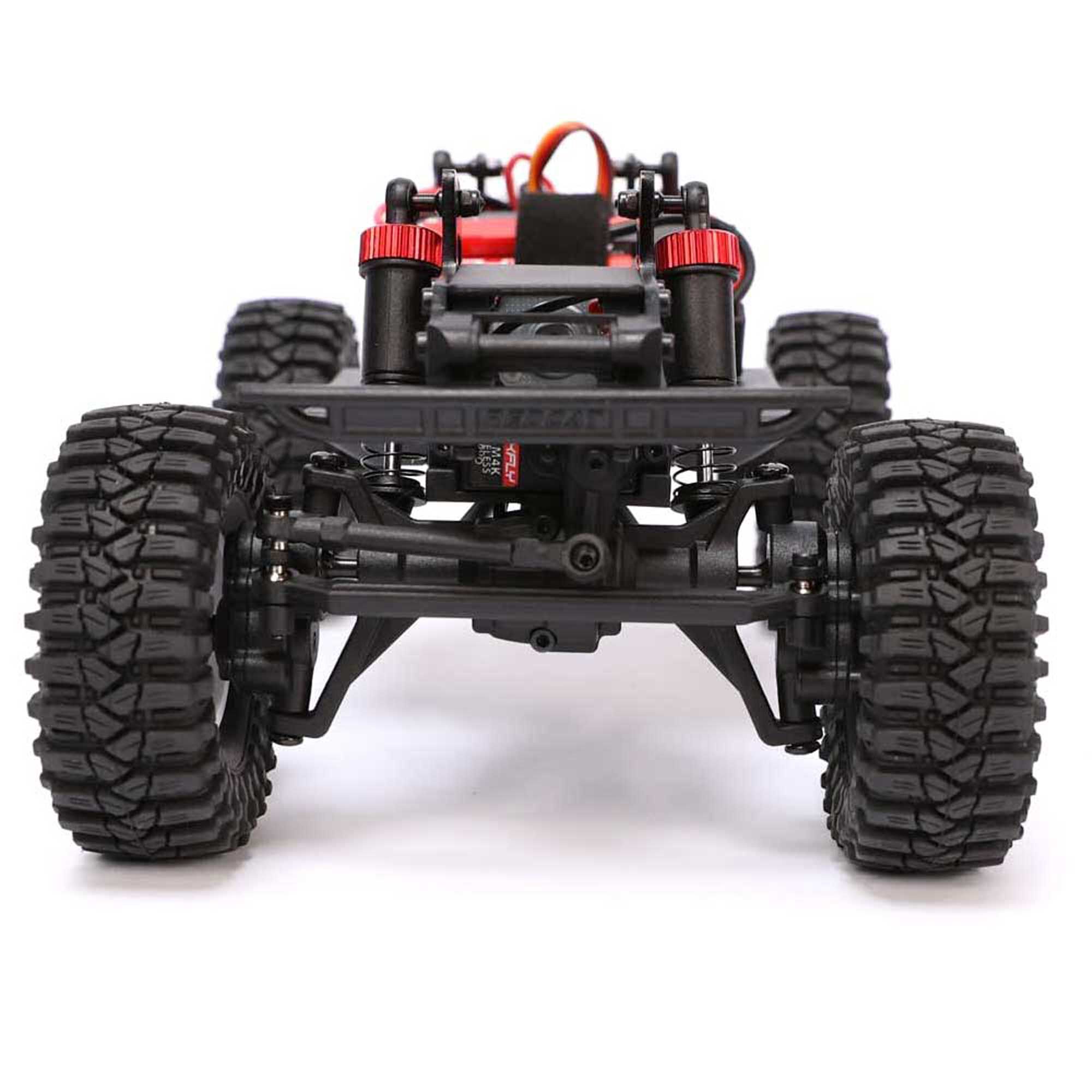 Redcat Racing 1/18 Ascent-18 4x4 Brushed Electric Rock Crawler RTR, Red