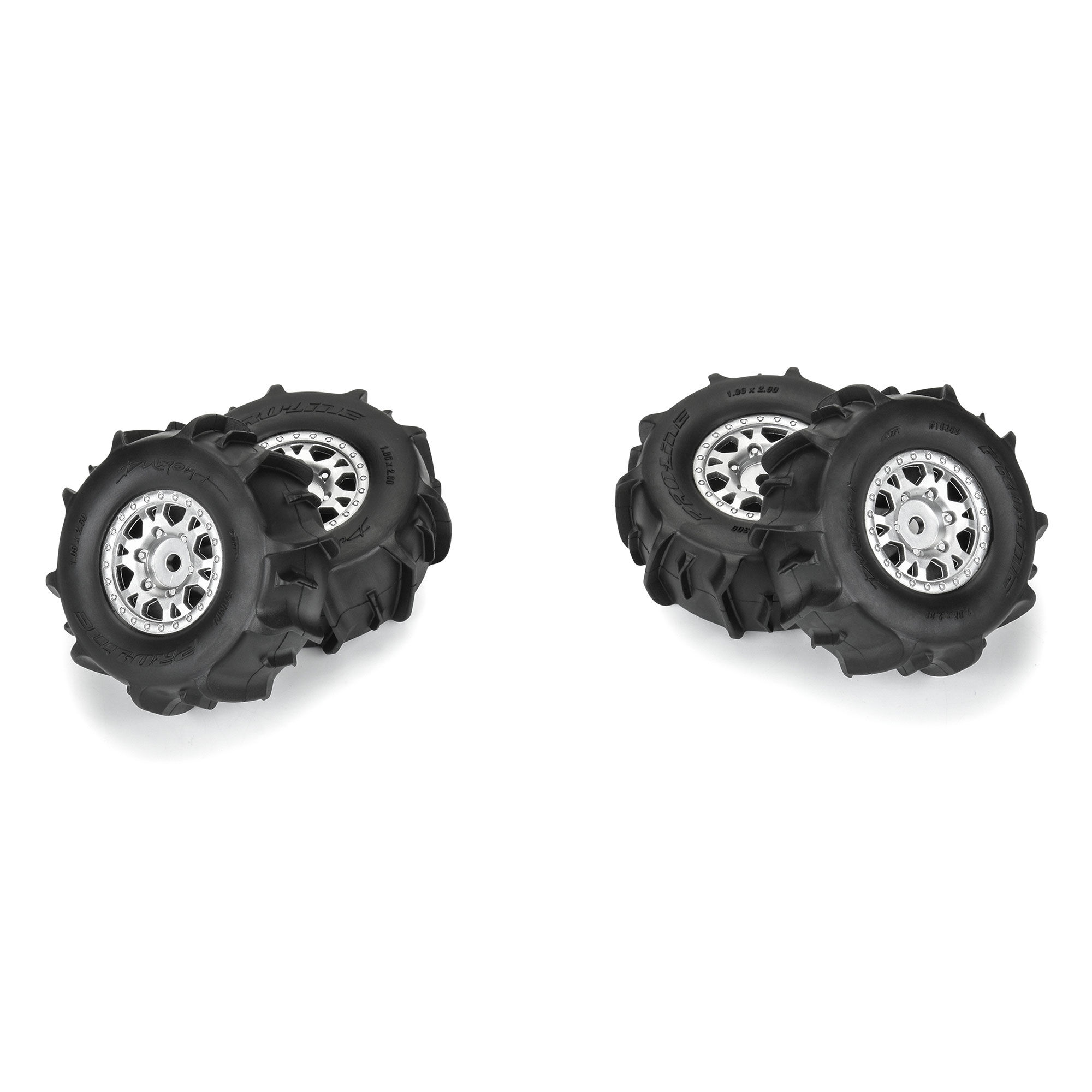 Pro-Line Racing 1/16 Dumont F/R Tires MTD 12mm Black Impulse (4): Mojave GROM