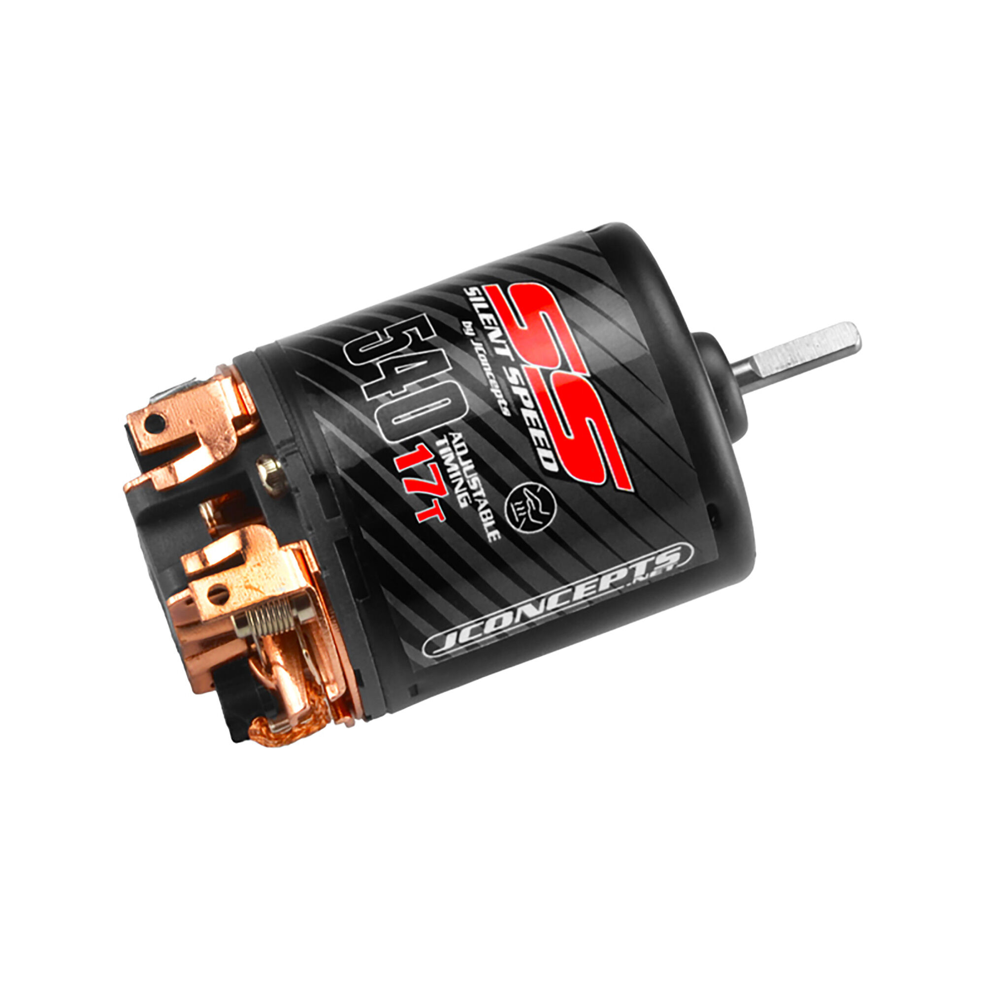 JConcepts, Inc. Silent Speed Adjustable Timing Competition Motor, 17T