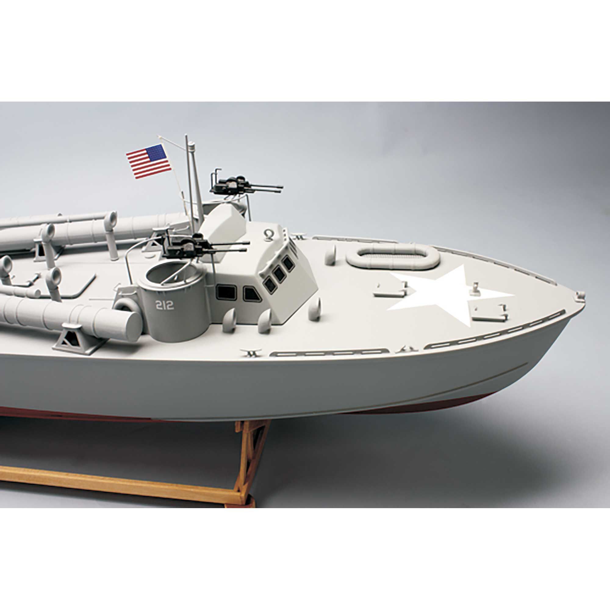 Dumas Products, Inc. 1/30 1978 PT-212 Higgins Patrol Torpedo Boat Kit, 30.5"