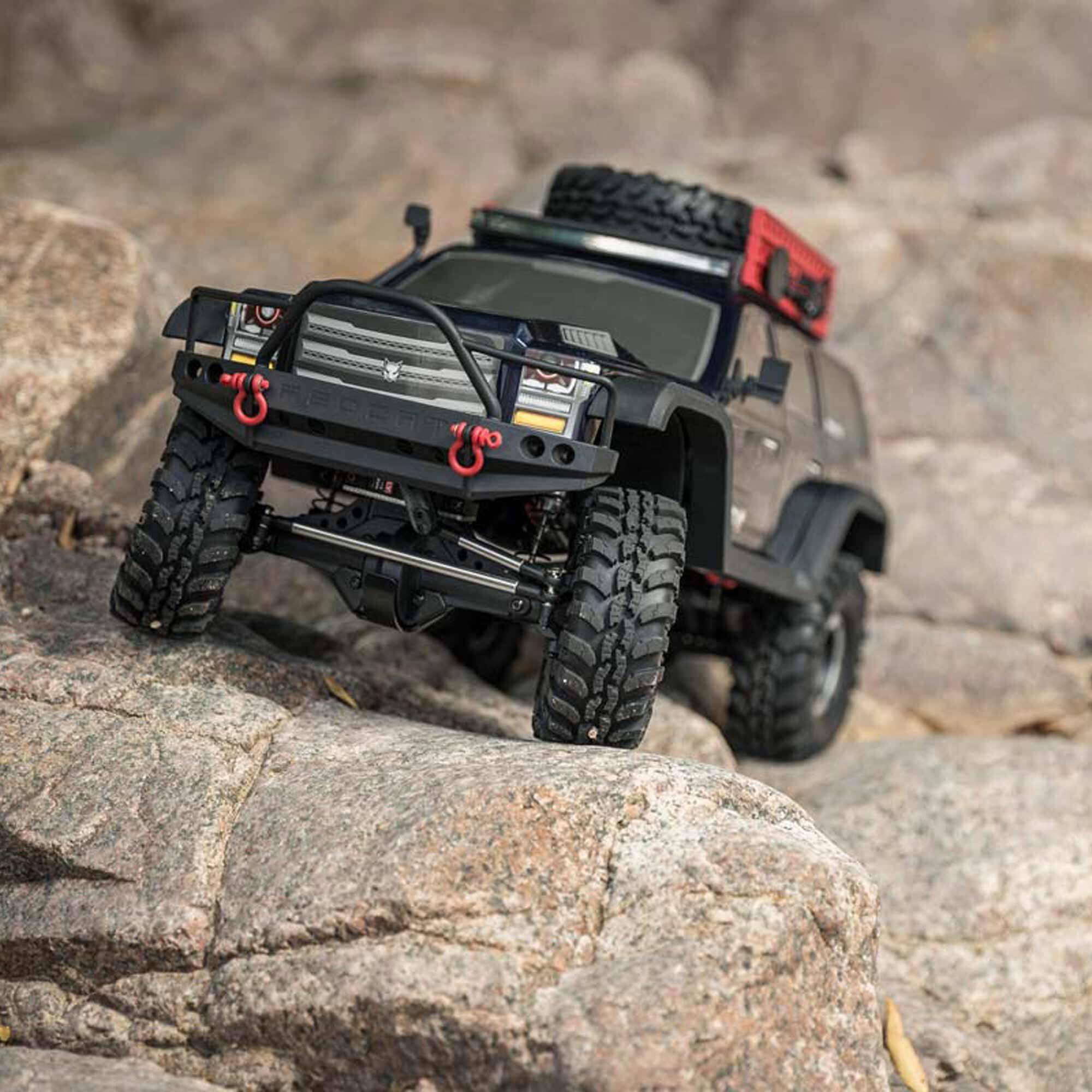 Redcat Racing 1/10 Everest Gen7 Pro 4WD Crawler Brushed RTR, Black