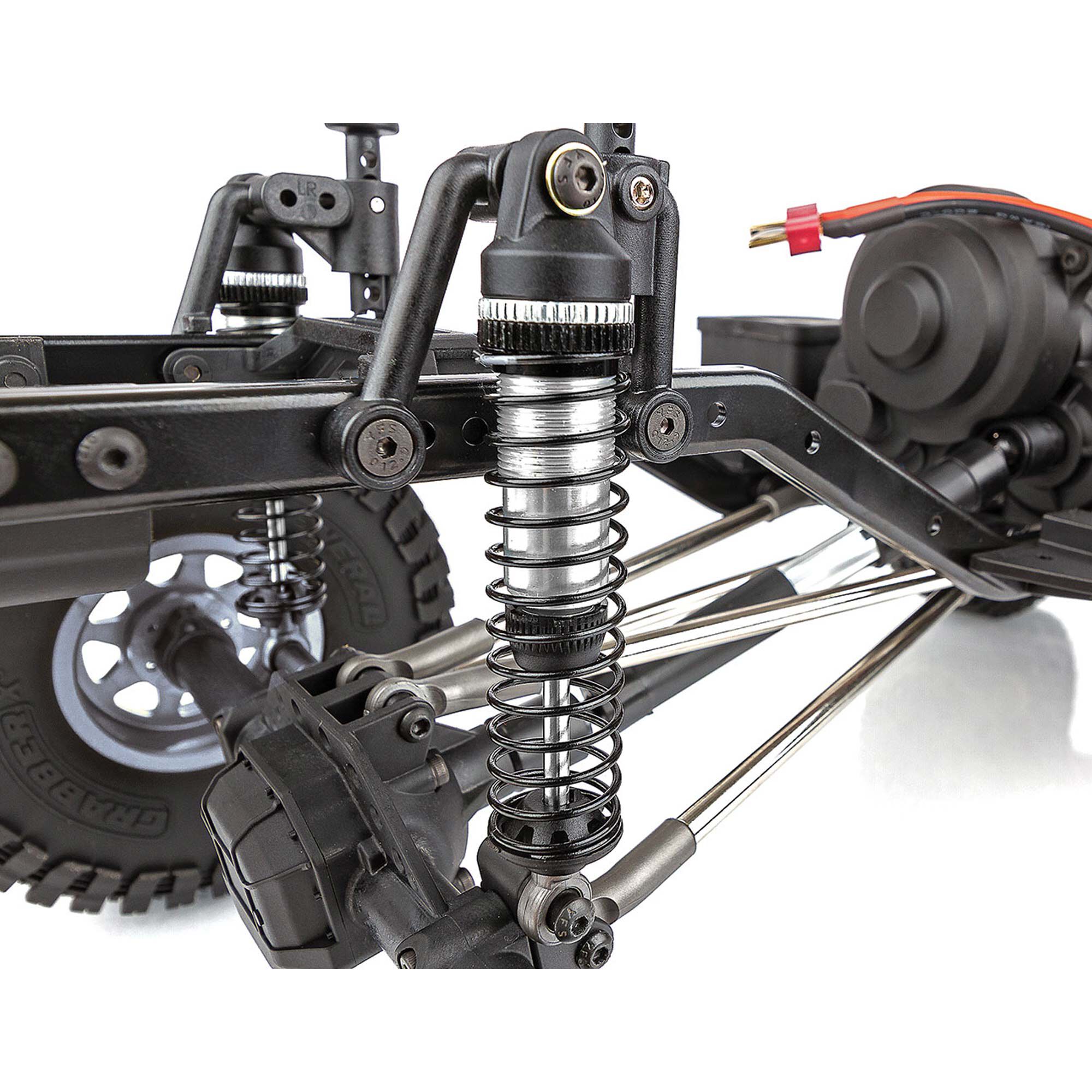 Team Associated 1/10 Enduro Trail Truck, Knightrunner 4WD RTR, LiPo Combo, Gray