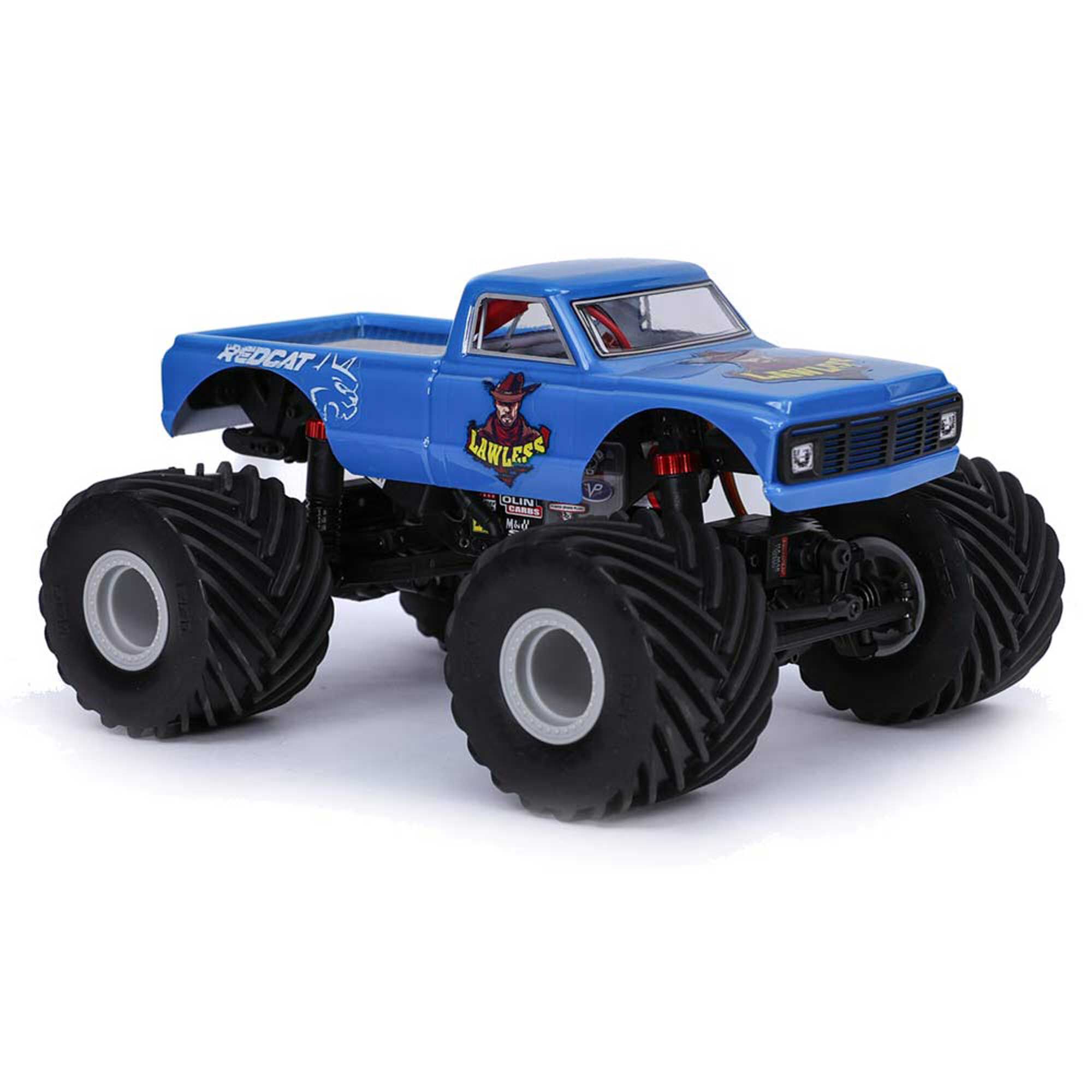 Redcat Racing 1/18 MT-18 4x4 Monster Truck RTR, Blue