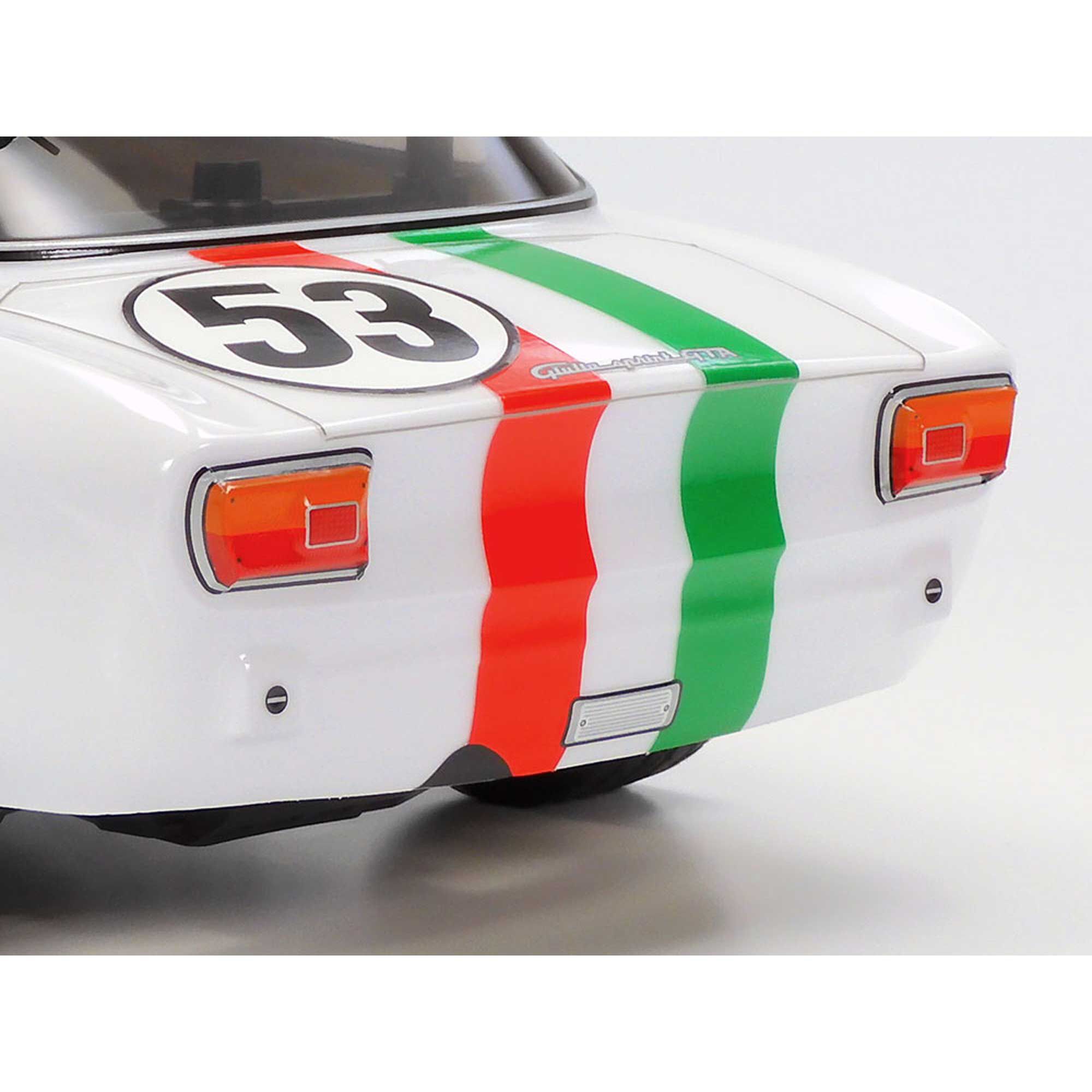 Tamiya 1/10 R/C Alfa Romeo Giulia Sprint GTA Club Racer (White Painted Body) (MB-01)