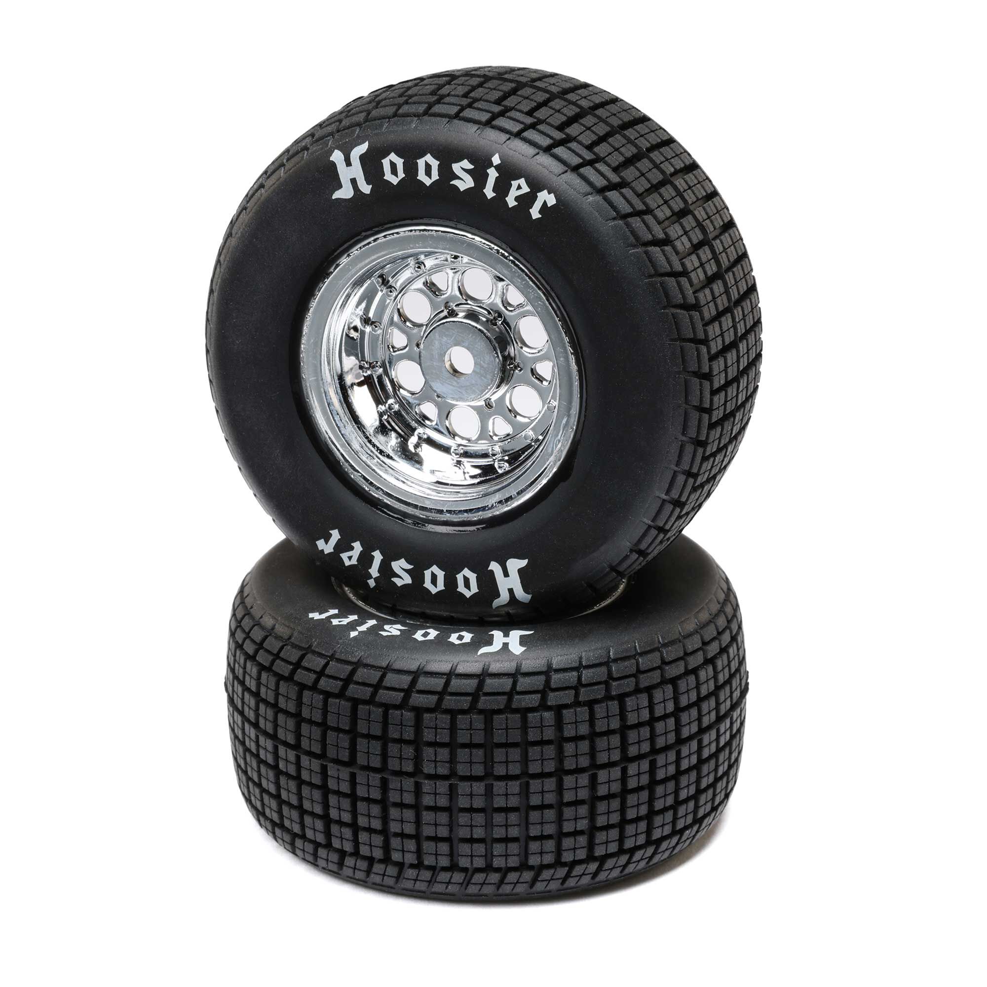 Losi Rear Tire Set, Mounted, Soft: 22S Sprint