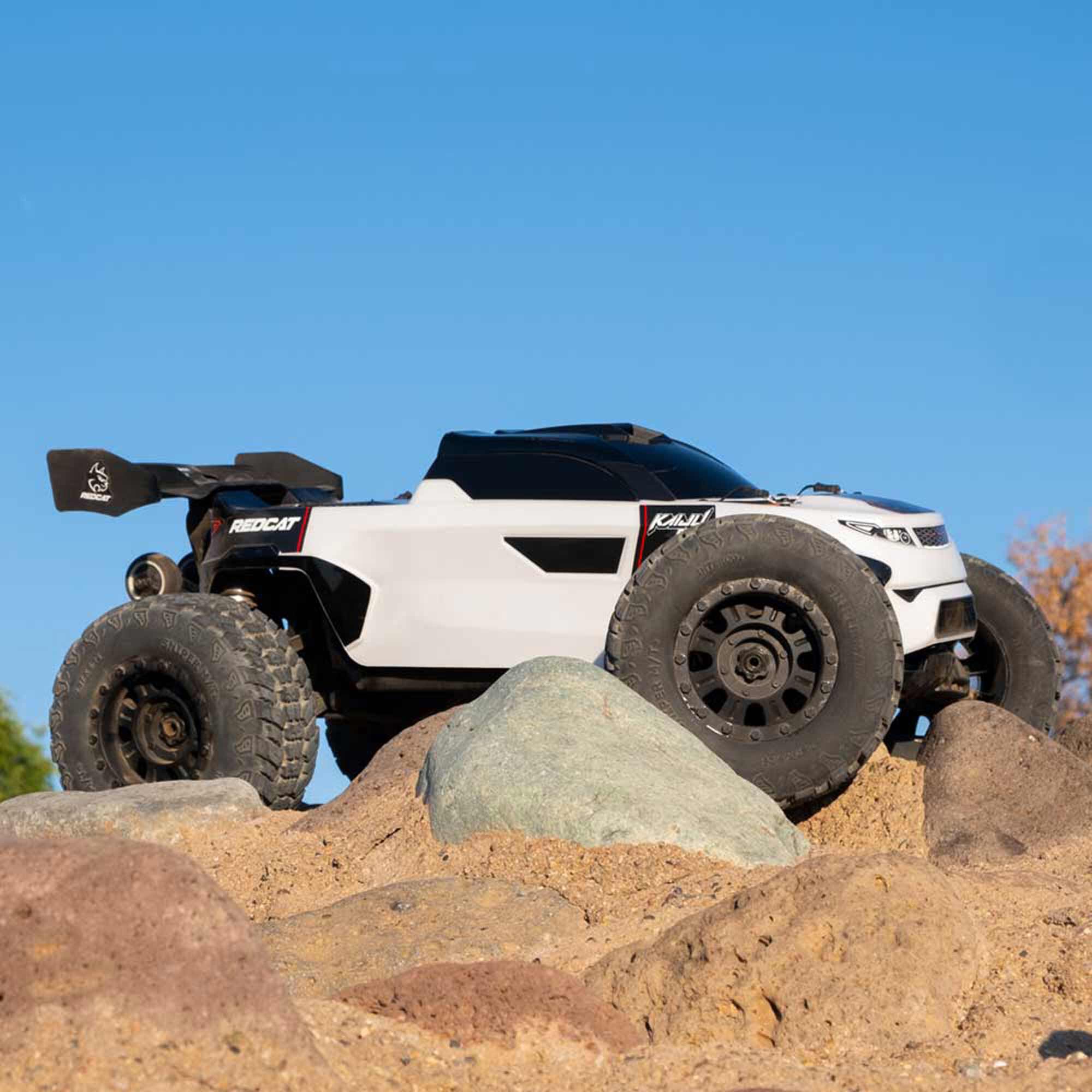 Redcat Racing 1/8 Kaiju 4X4 6S Brushless Monster Truck RTR, White