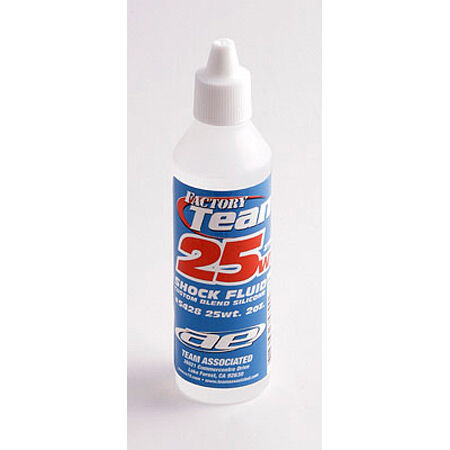 Team Associated Factory Team Silicone Shock Fluid, 25Wt (275 cSt) 2oz