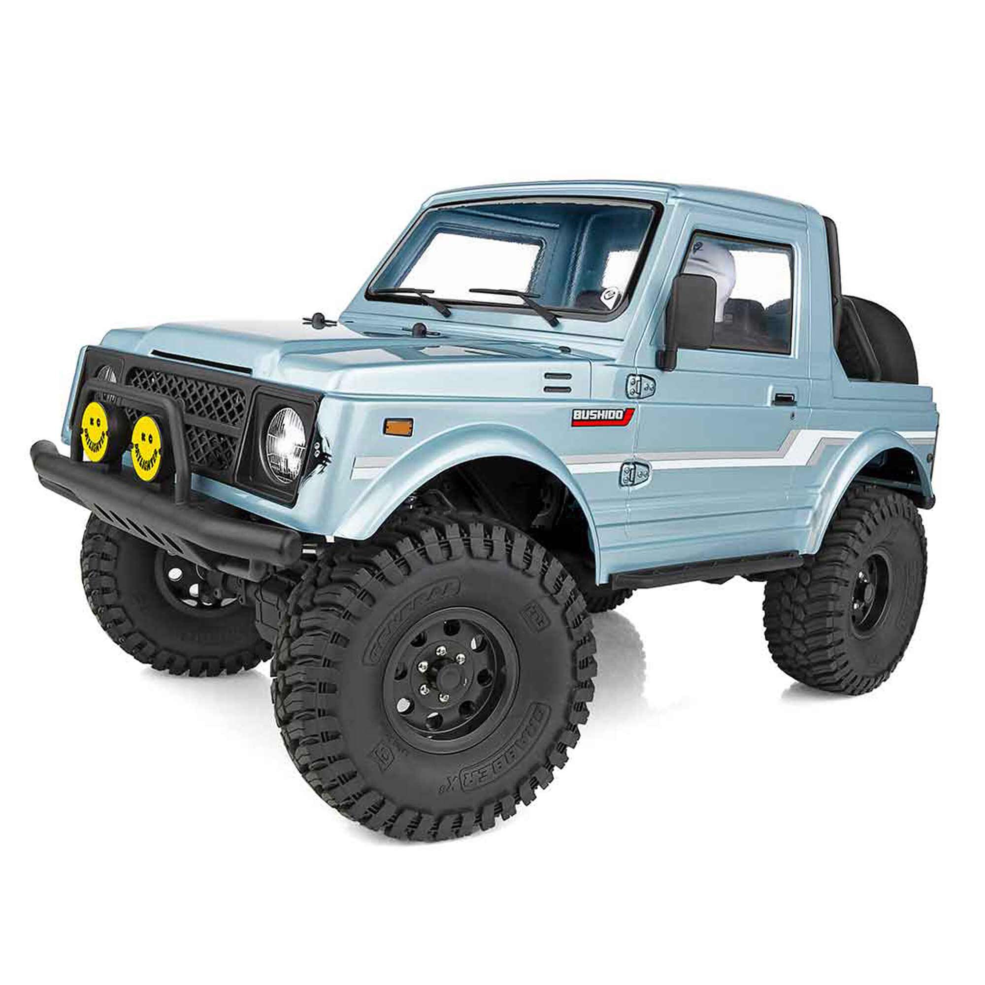 Team Associated 1/10 Enduro 4x4 Trail Truck, Bushido+ RTR, Blue, LiPo Combo