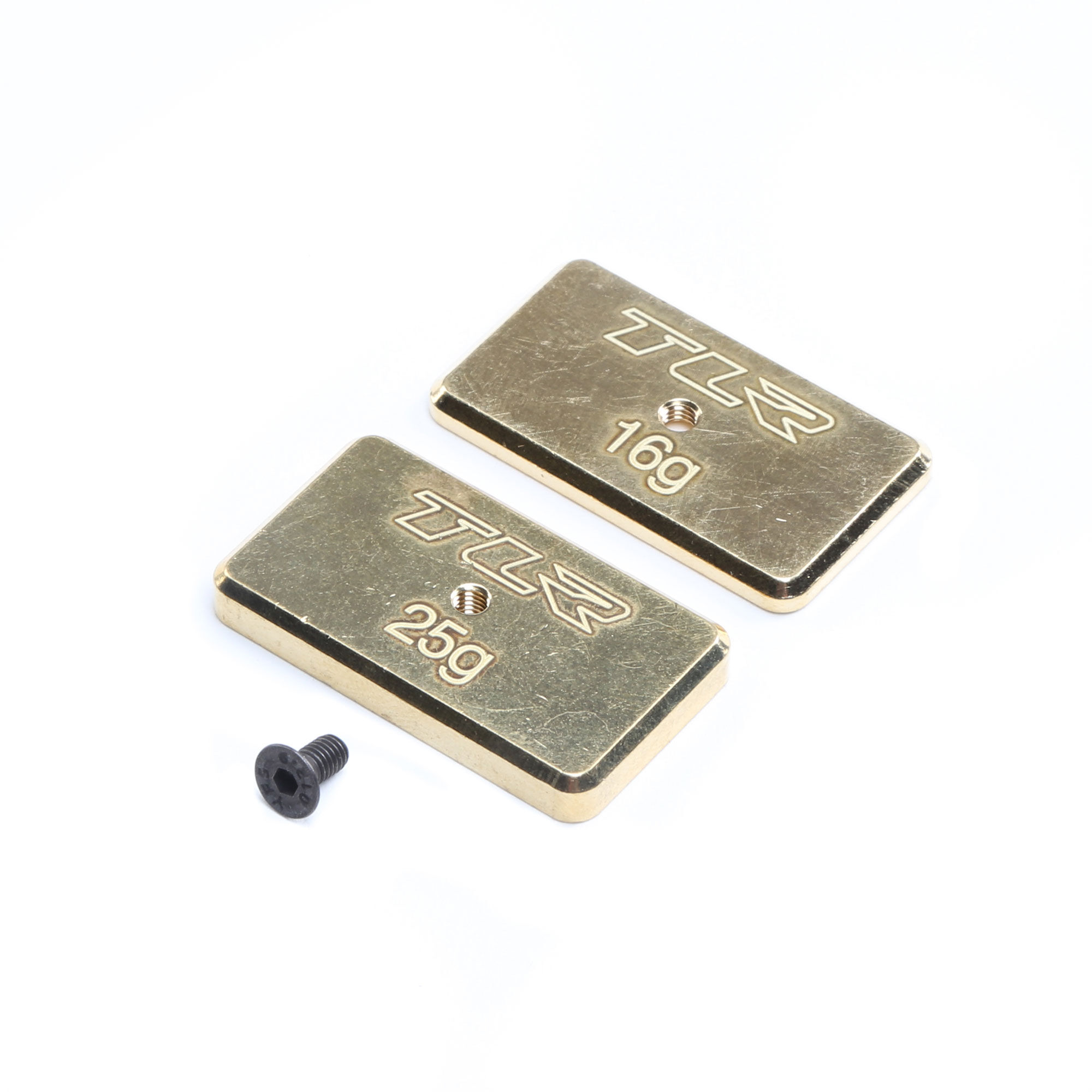 Team Losi Racing Rear Brass Weight Set, 16g & 25g: 22 5.0