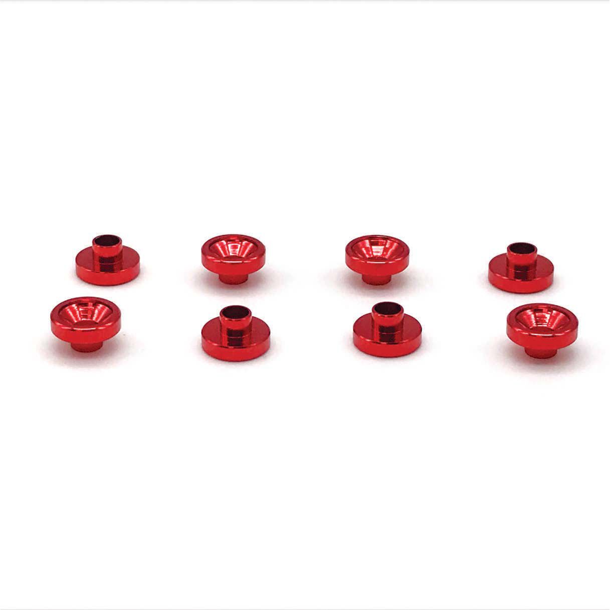 REEFS RC Servo Washers, Red (8)